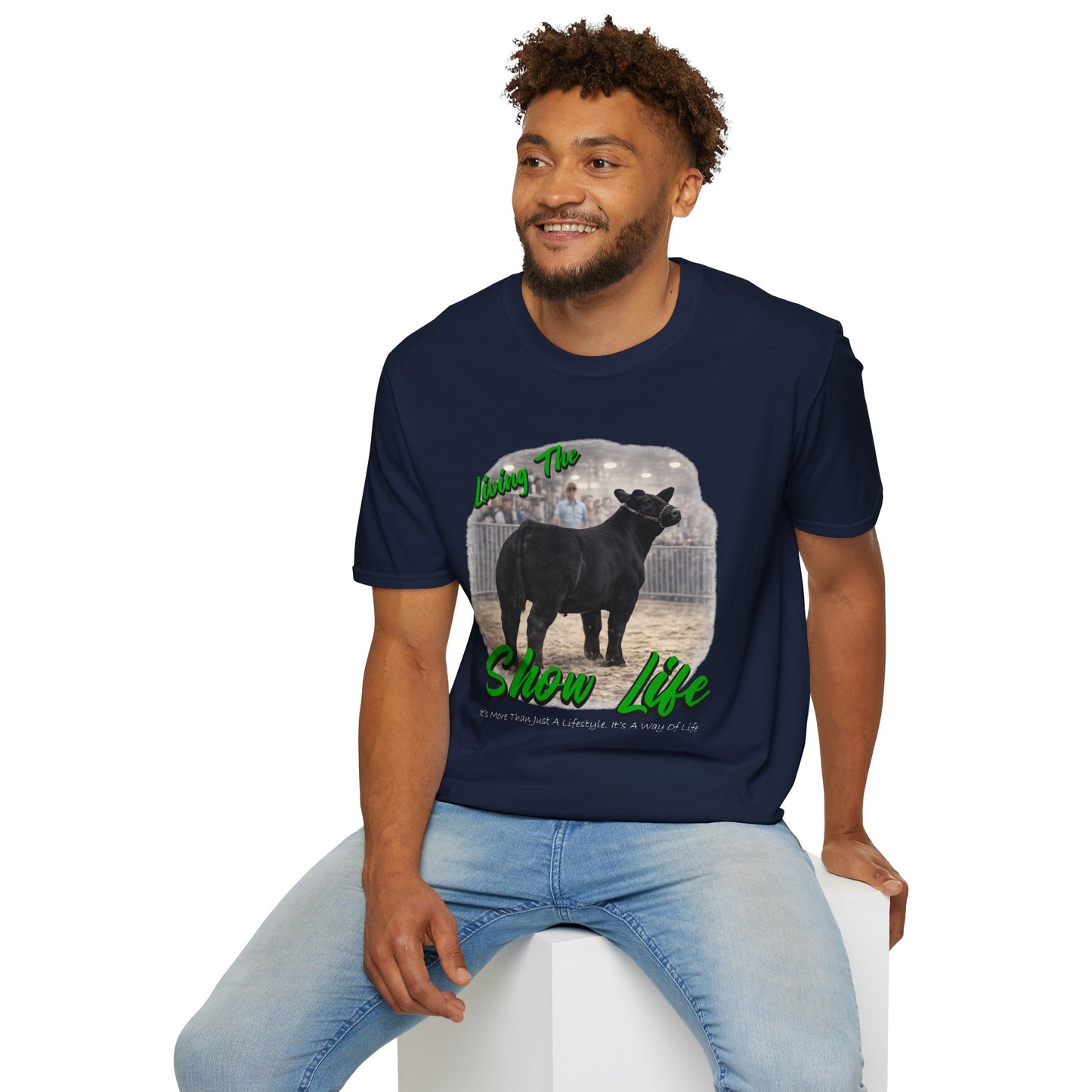 Living the Show Life - Cattle - Unisex T-Shirt