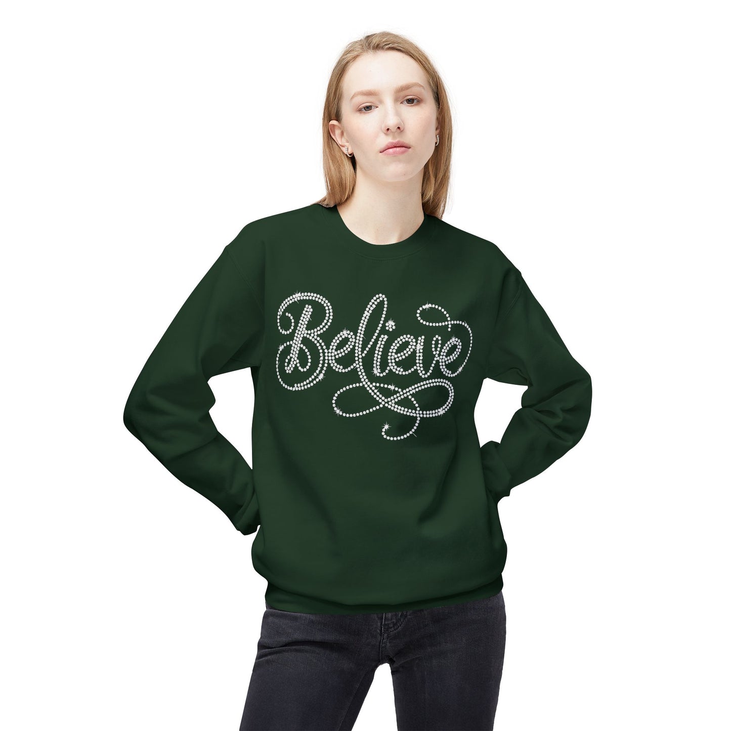 BELIEVE - Crystal Rhinestones