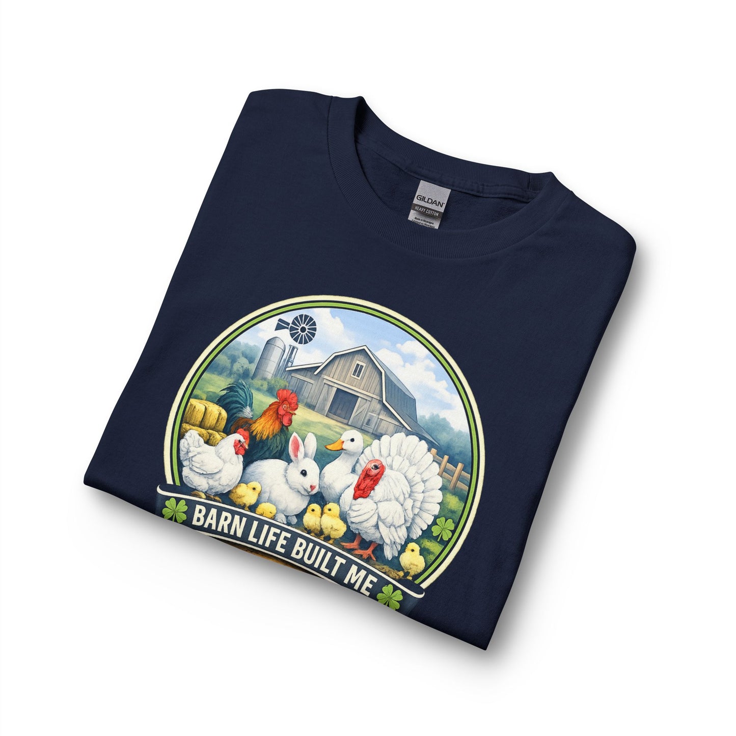 BARN LIFE BUILT ME - Small Animals - Long Sleeve T-Shirt