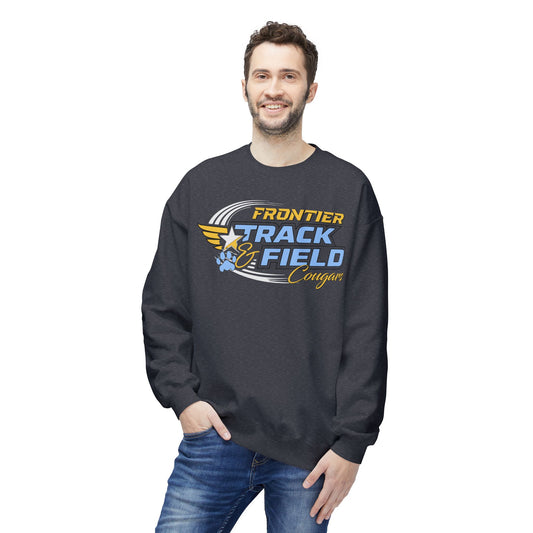 Frontier Cougars Track & Field Crewneck Sweatshirt