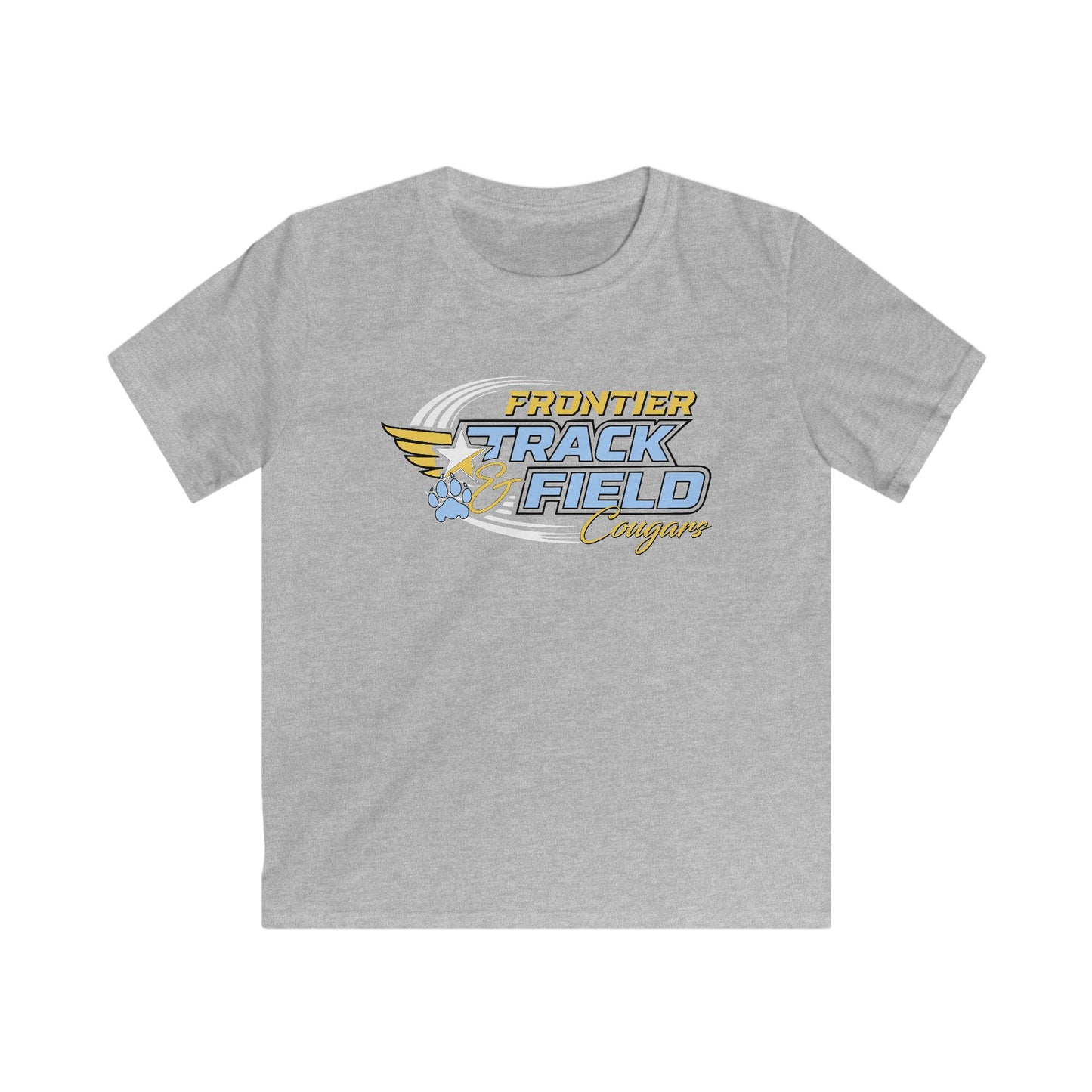 Frontier Cougars Track & Field Youth T-Shirt