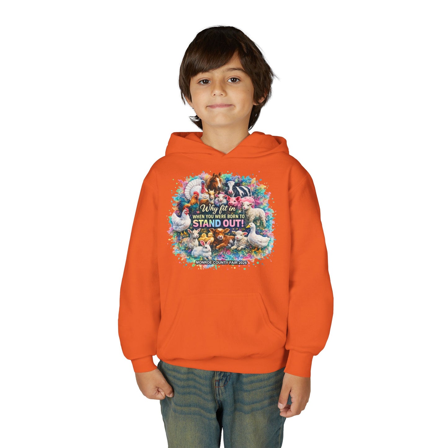MONROE COUNTY FAIR 2026 - Youth Hoodie