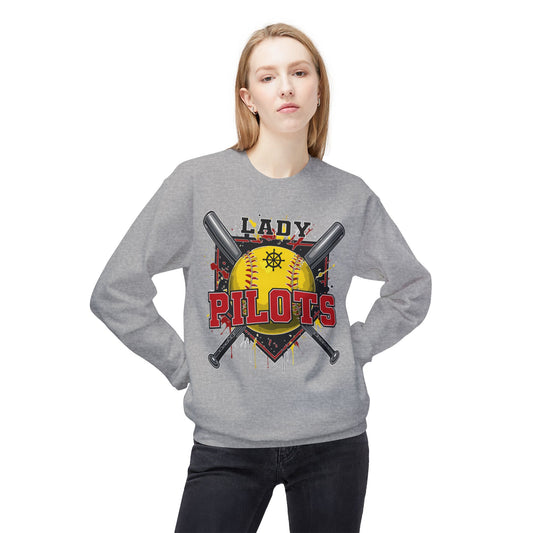 River Lady Pilots Softball 2 Sweatshirt