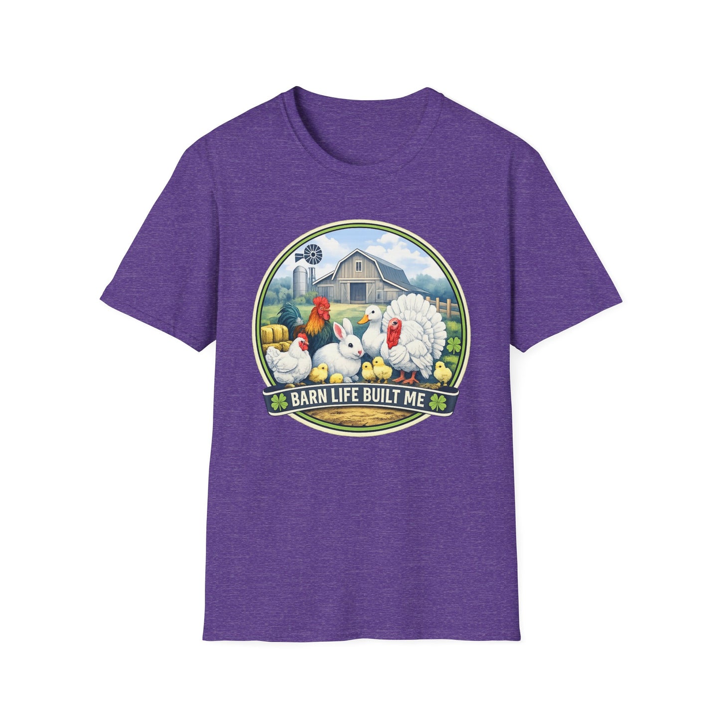 BARN LIFE BUILT ME - Small Animals - Unisex T-Shirt