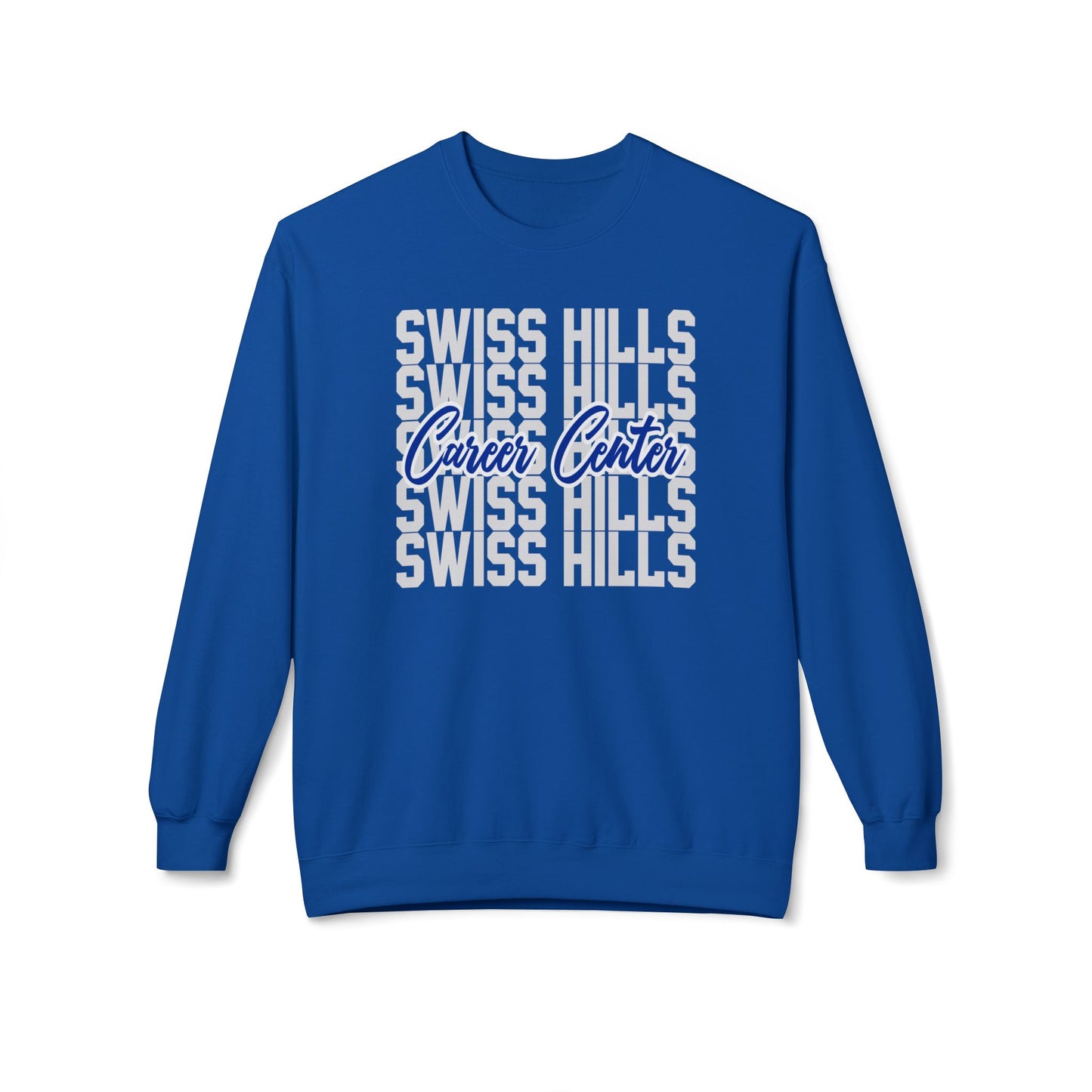 Swiss Hills Stacked Crewneck Sweatshirt