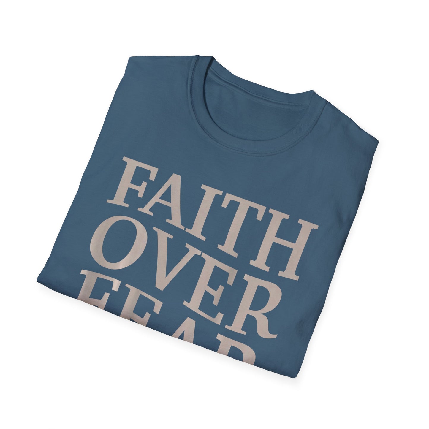 Faith Over Fear American Flag 6 T-Shirt