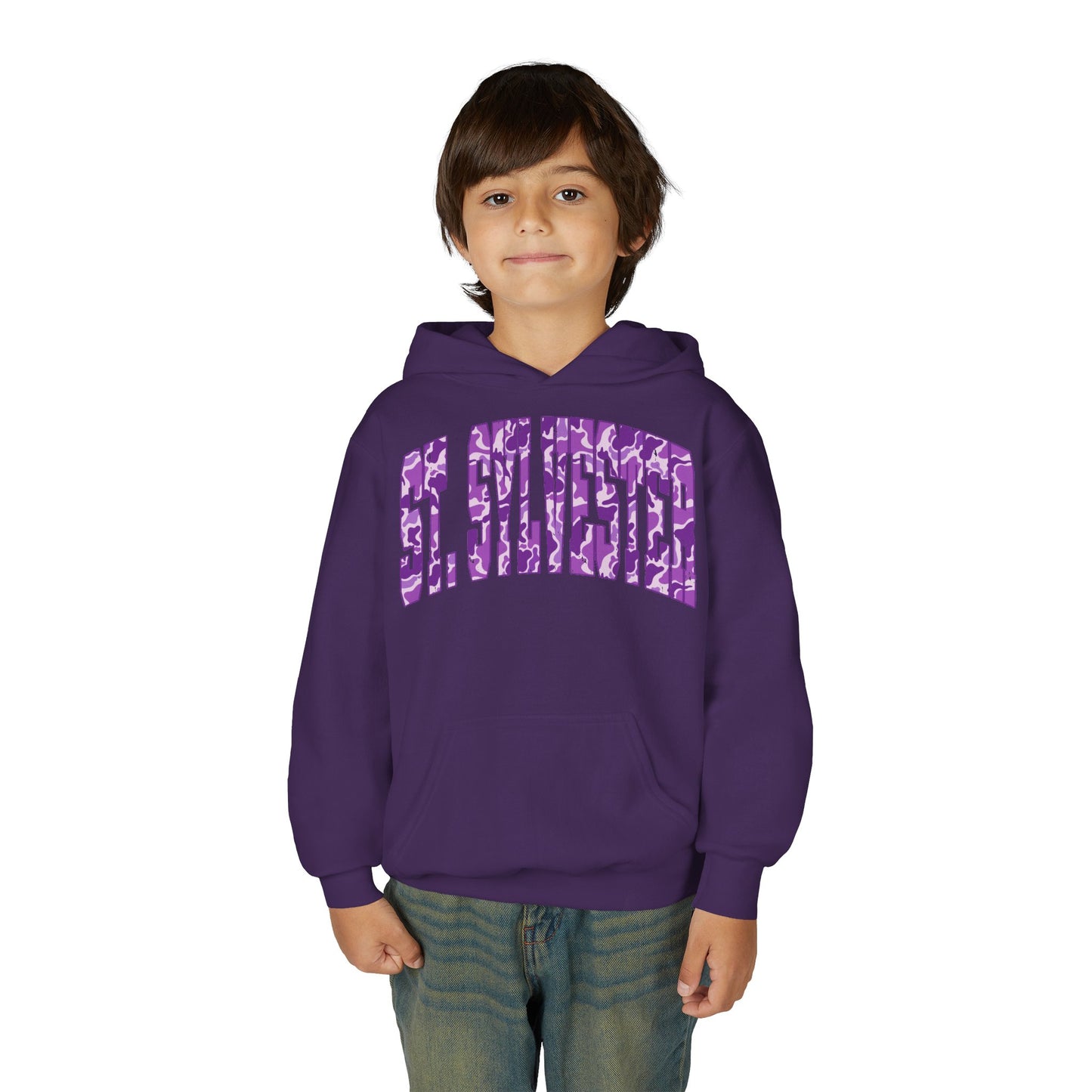 St. Sylvester Youth Hoodie – CAMO!