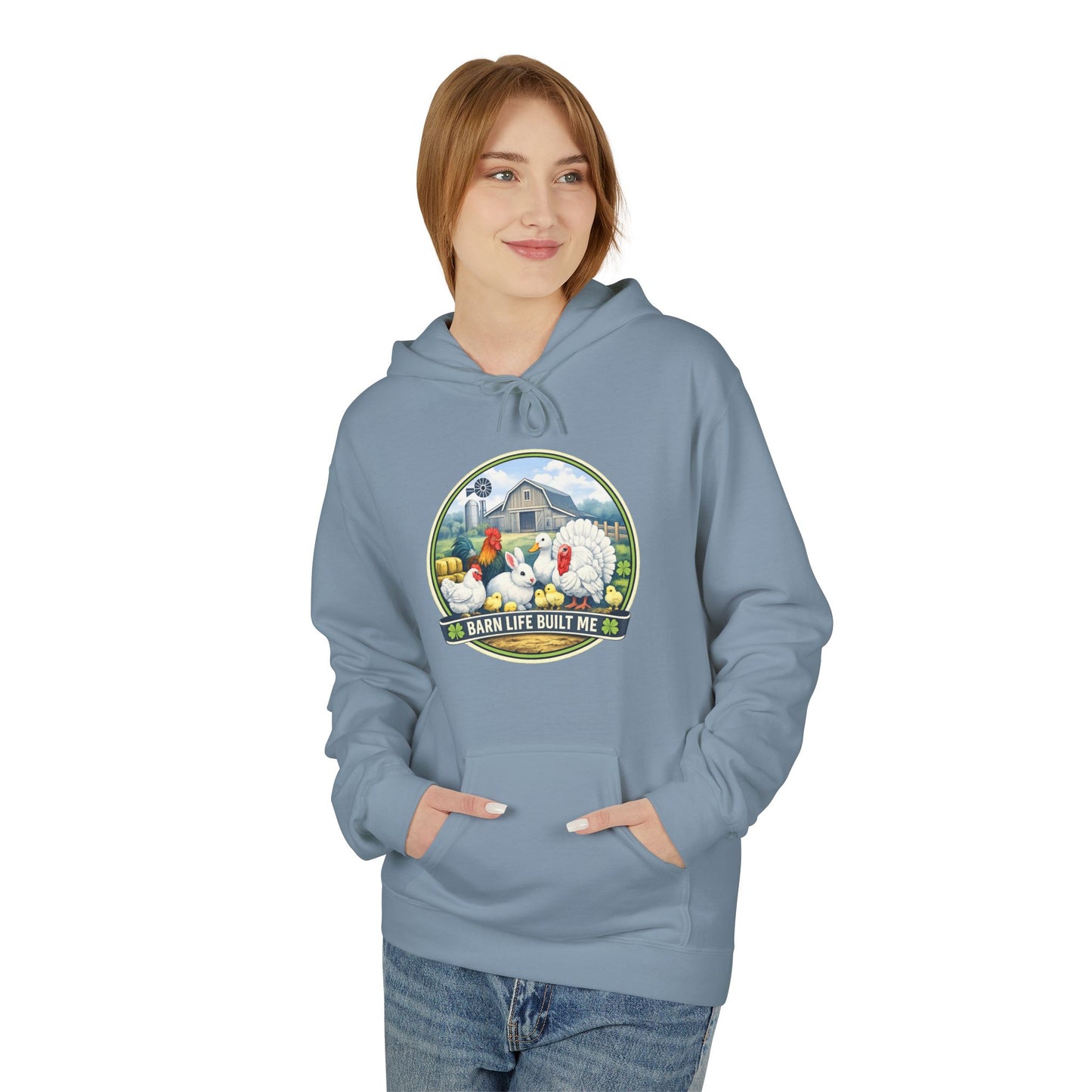 BARN LIFE BUILT ME - Small Animals - Hoodie