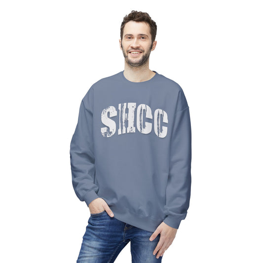 SHCC Distressed Vintage Logo Crewneck Sweatshirt