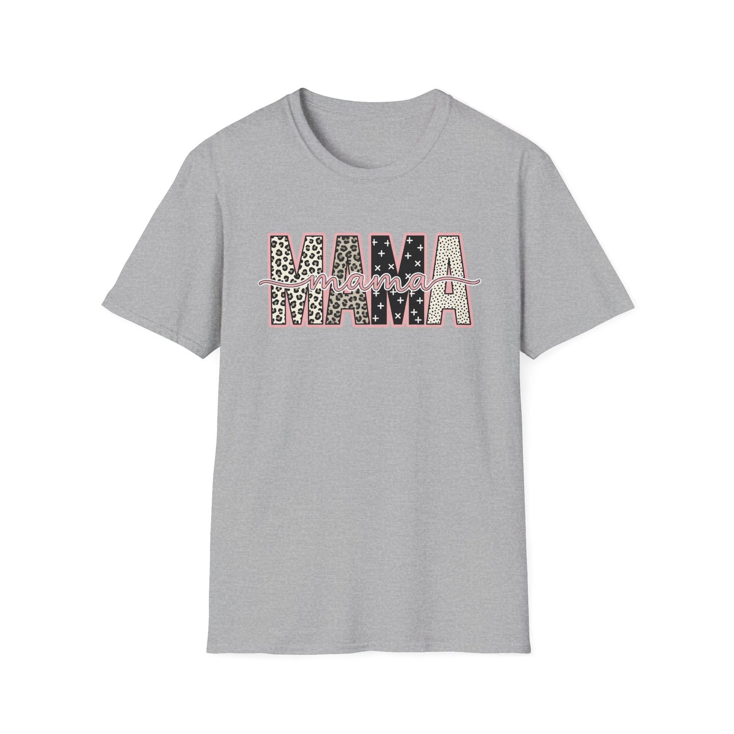 MAMA Leopard Print T-Shirt