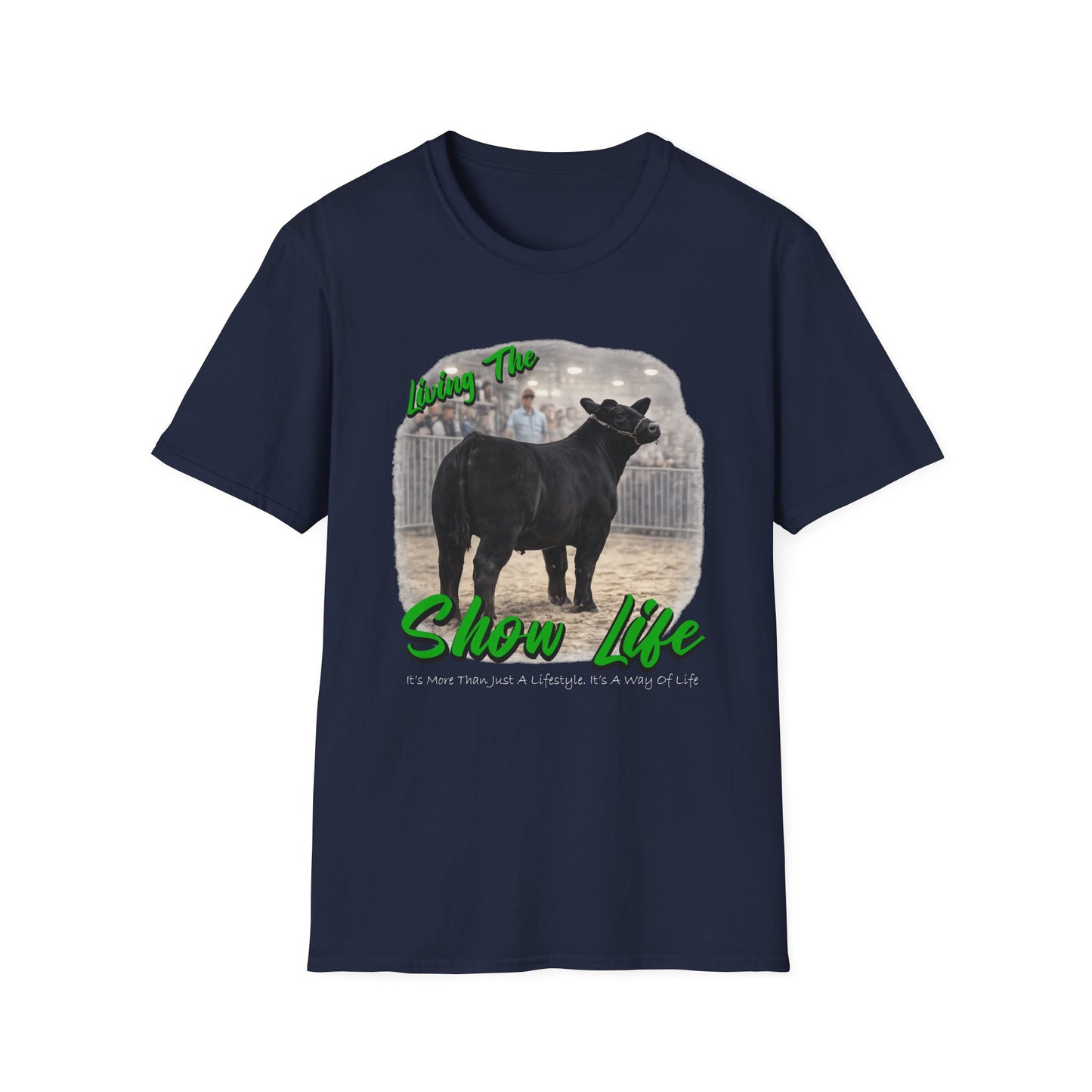 Living the Show Life - Cattle - Unisex T-Shirt