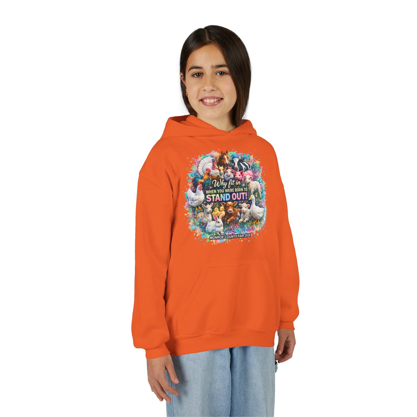 MONROE COUNTY FAIR 2026 - Youth Hoodie