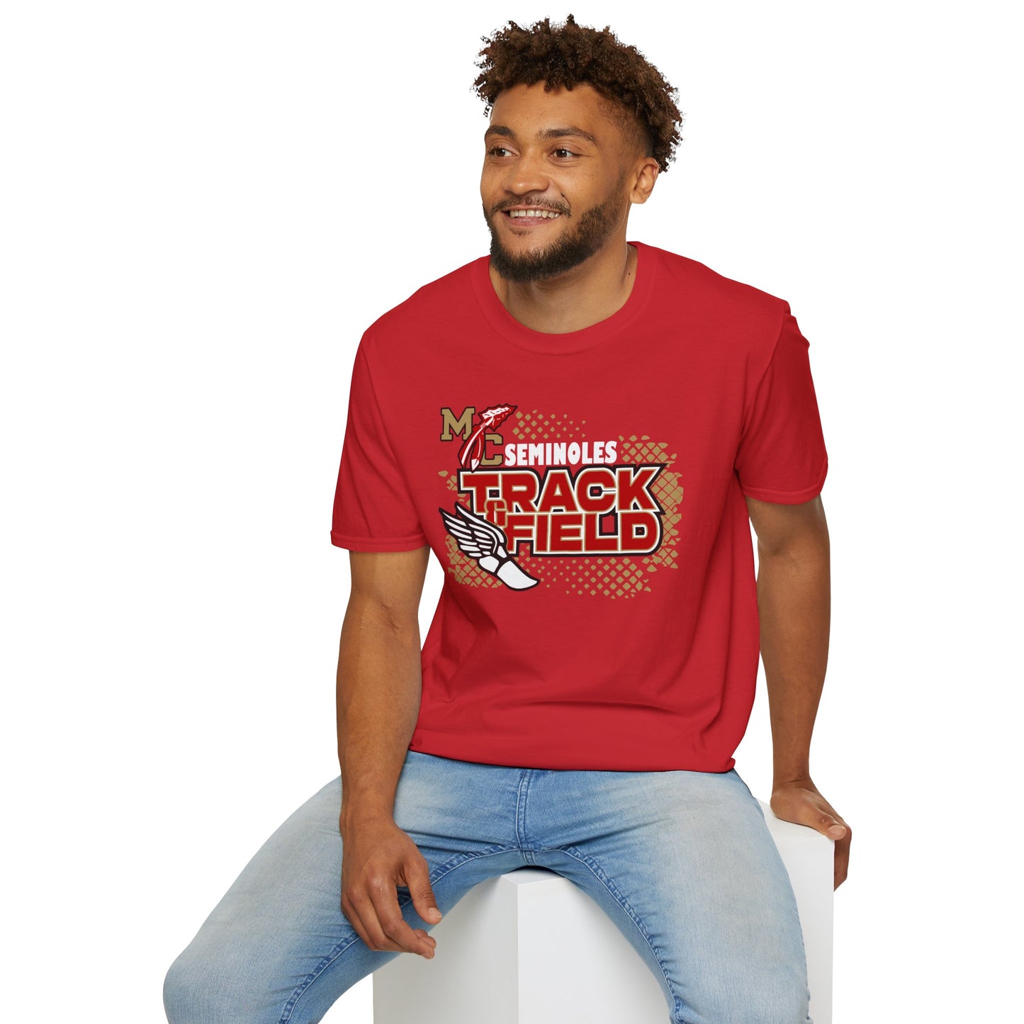 Seminoles Track & Field Unisex T-Shirt — Red