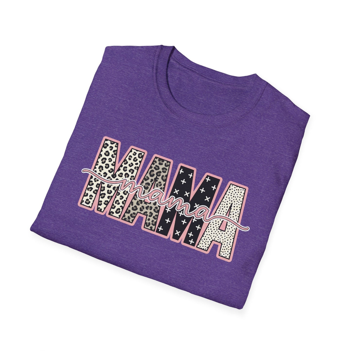 MAMA Leopard Print T-Shirt
