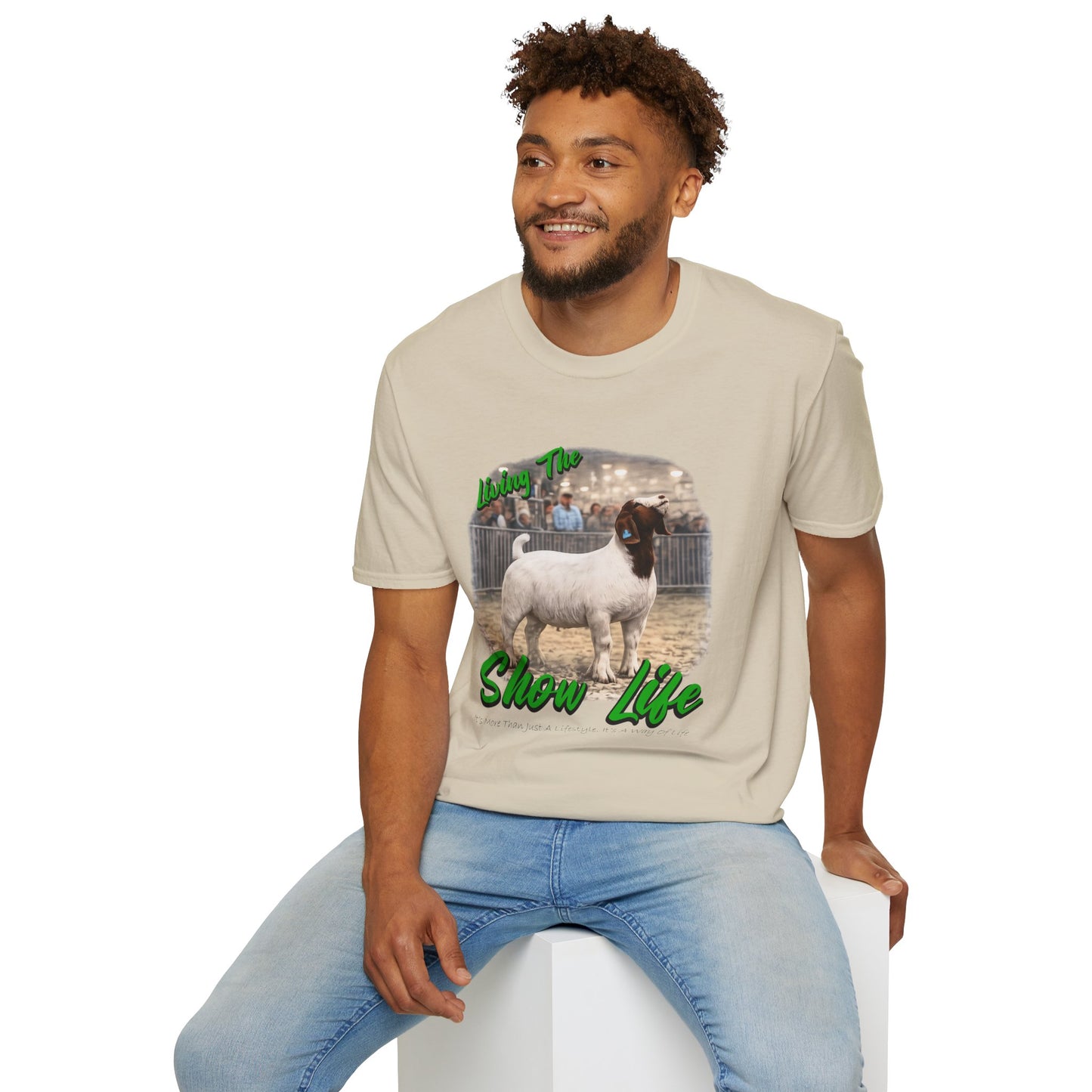 Living the Show Life - Goats - Unisex T-Shirt