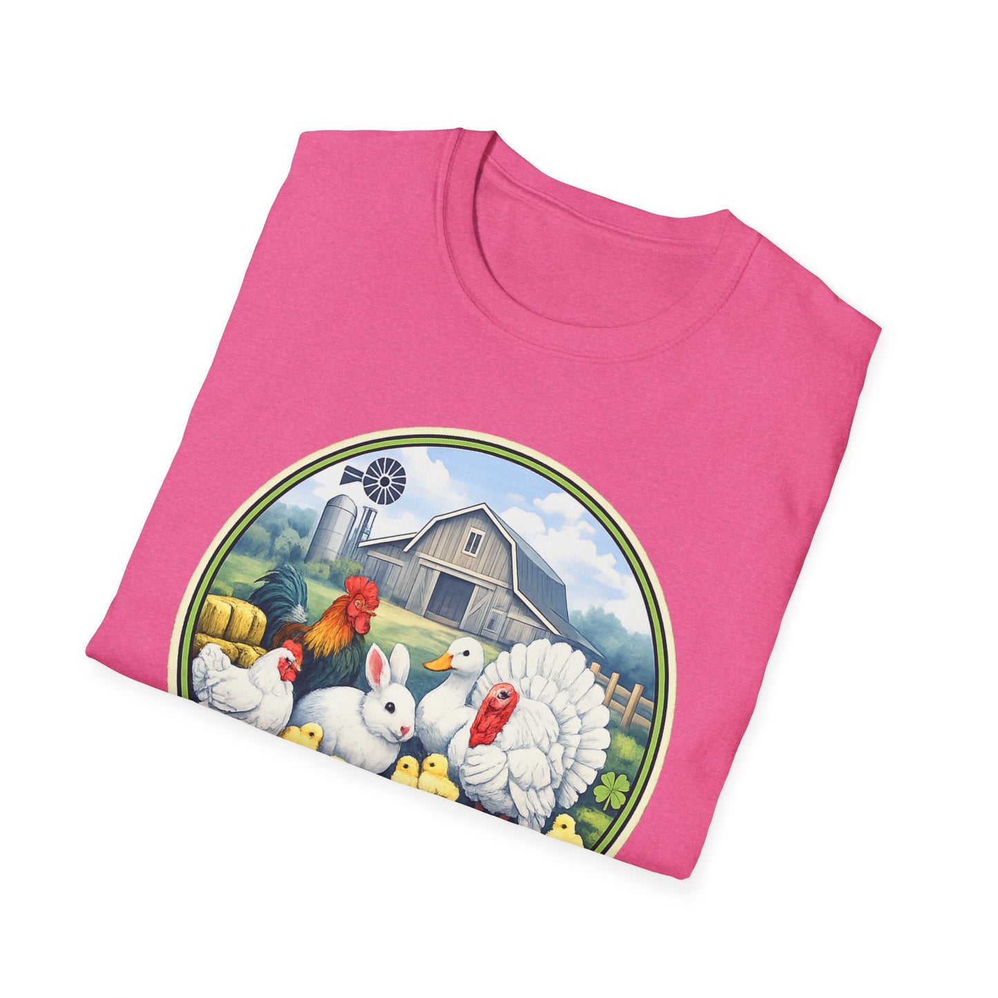 BARN LIFE BUILT ME - Small Animals - Unisex T-Shirt