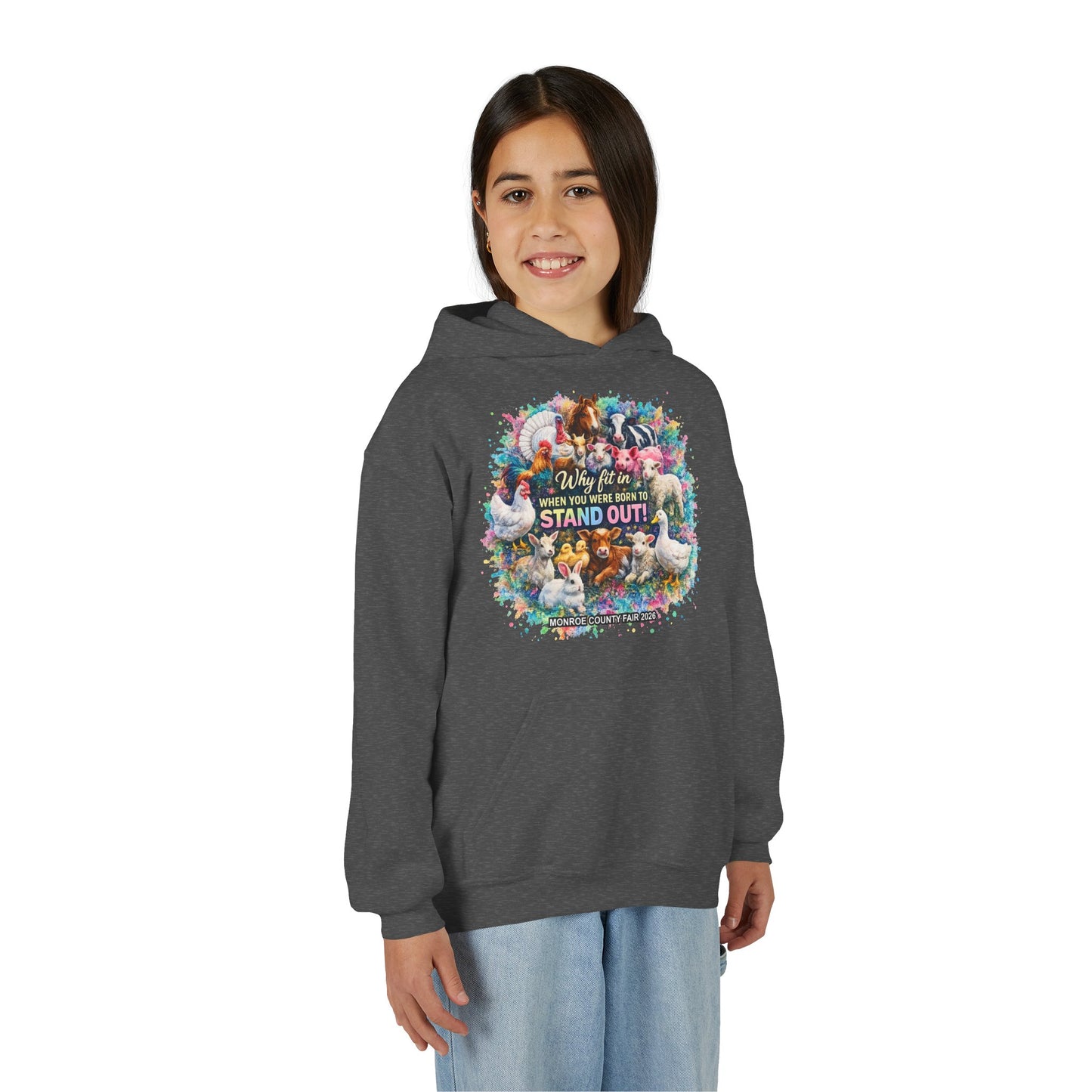 MONROE COUNTY FAIR 2026 - Youth Hoodie
