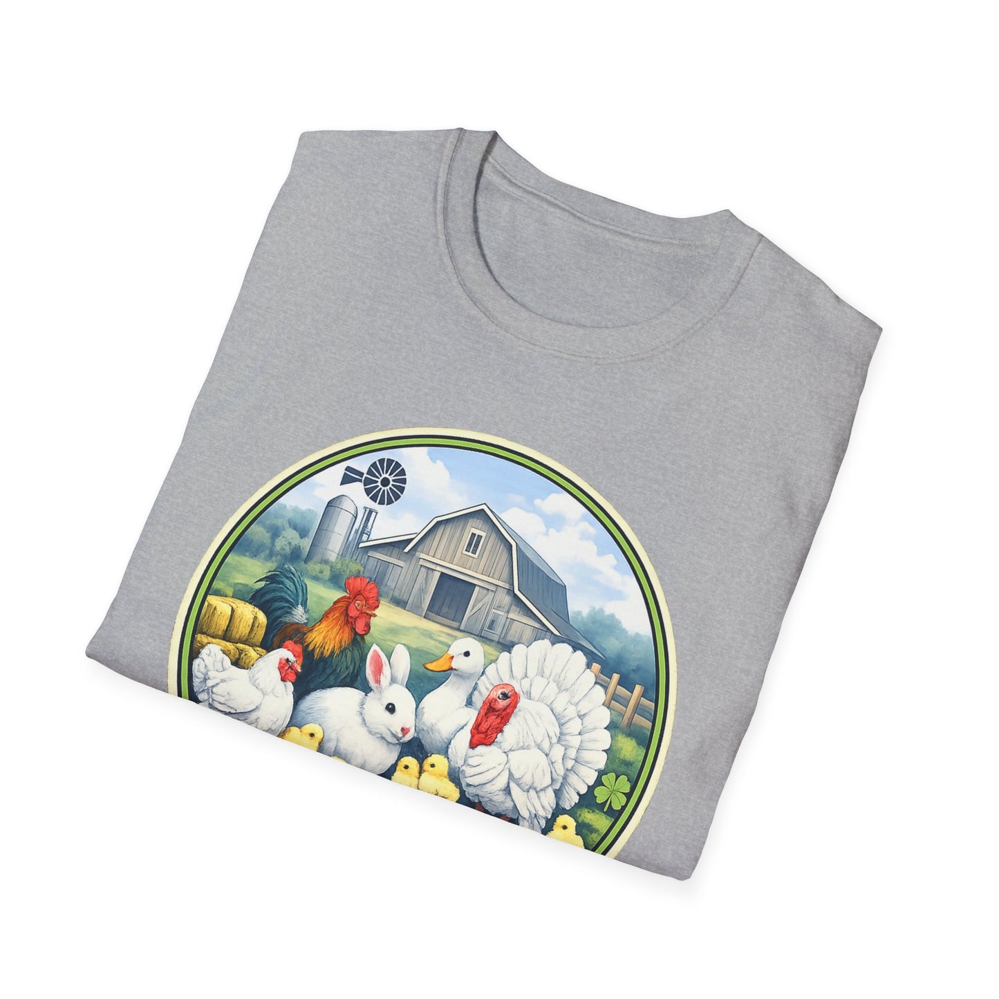 BARN LIFE BUILT ME - Small Animals - Unisex T-Shirt