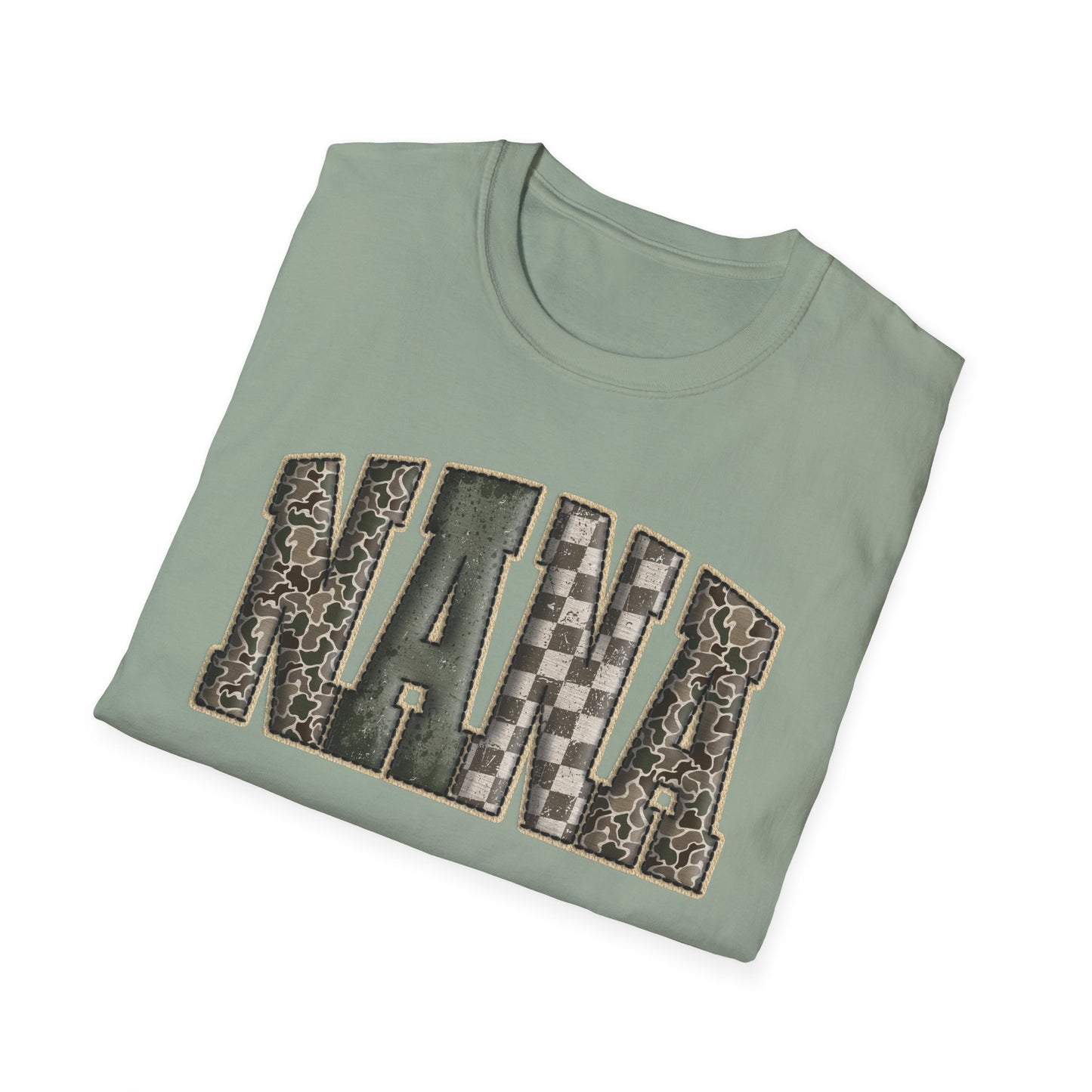 Nana Camo Print T-Shirt