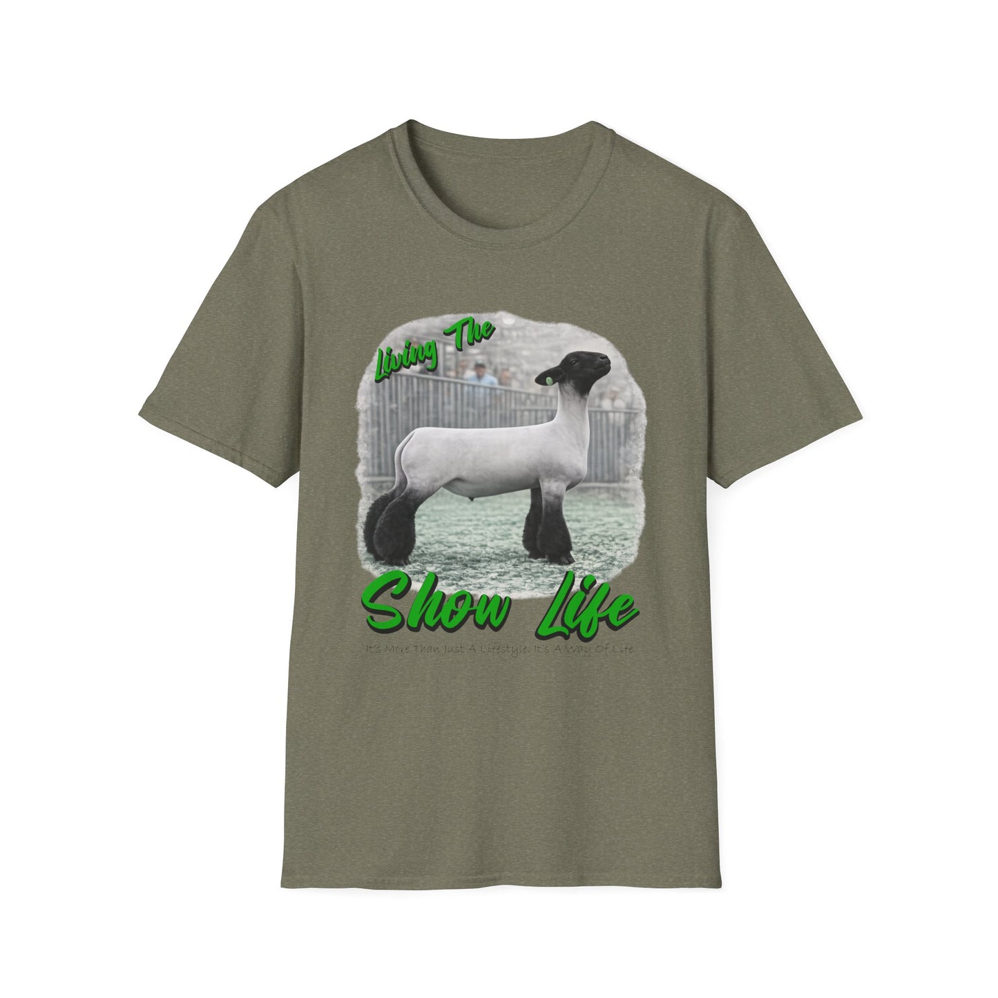 Living the Show Life - Sheep - Unisex T-Shirt