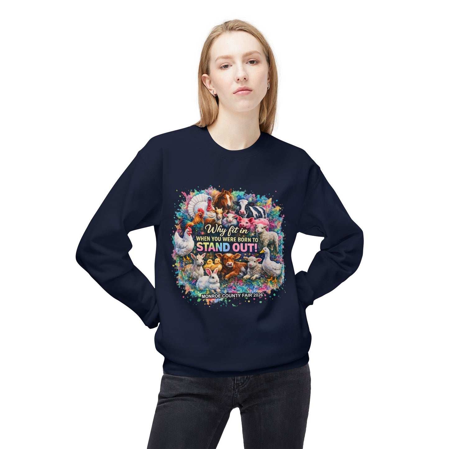 MONROE COUNTY FAIR 2026 - Crewneck Sweatshirt
