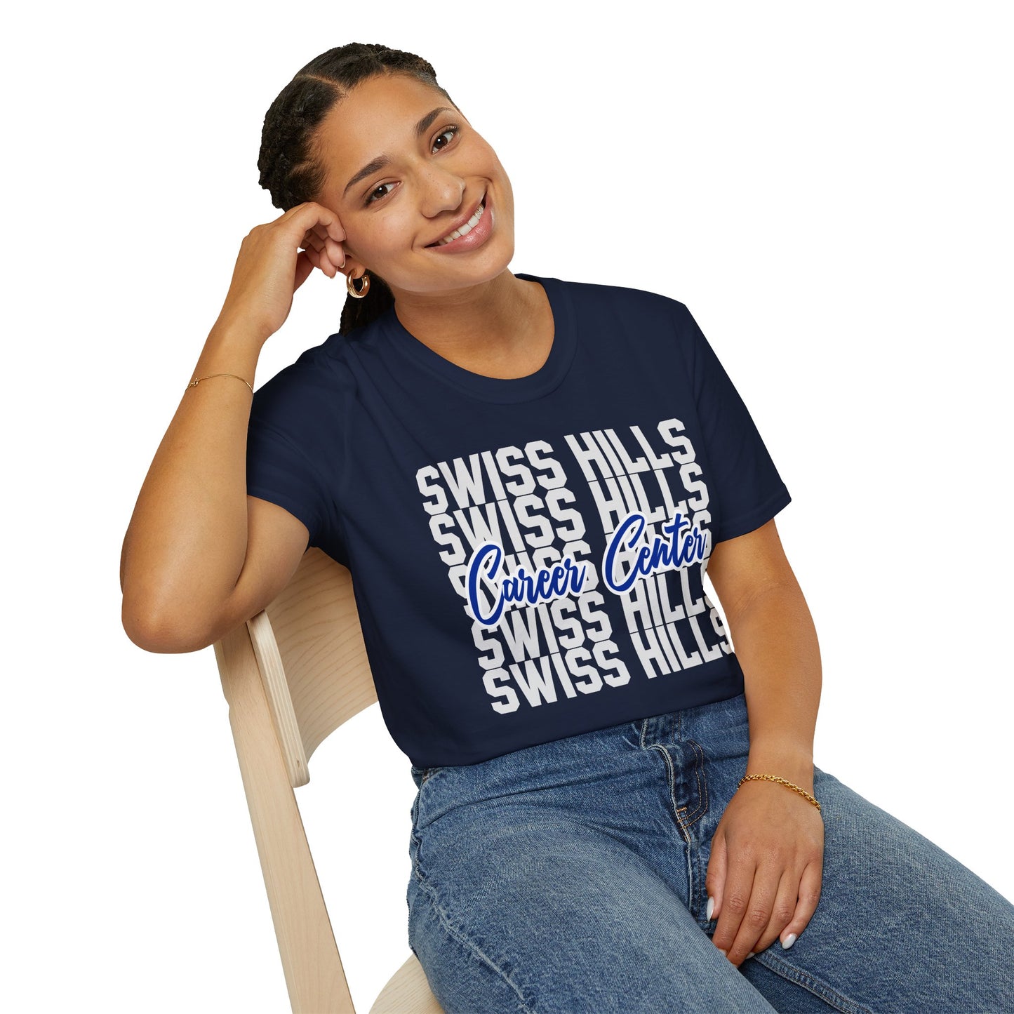 SWISS HILLS Stacked T-Shirt
