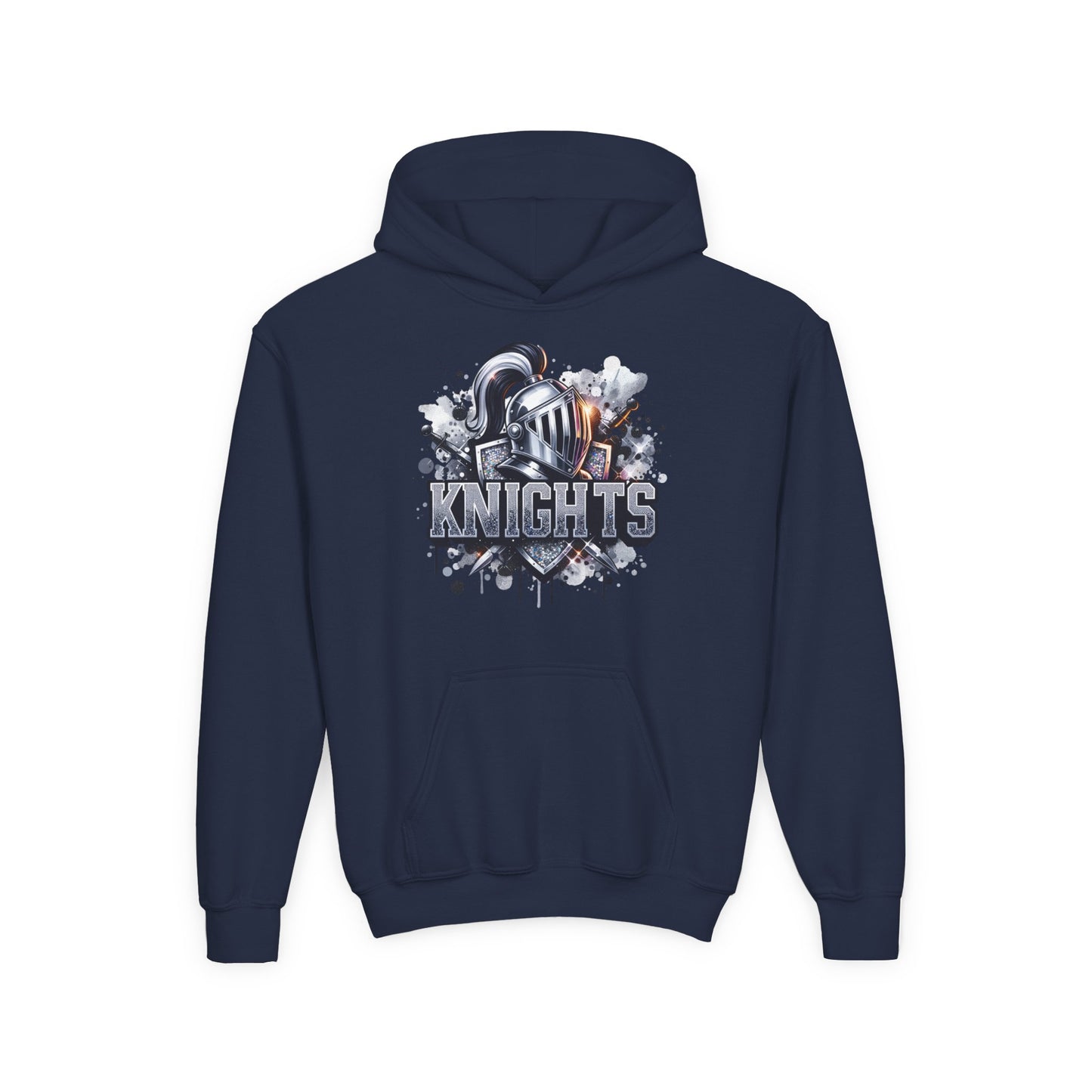 Knights Graphic Youth Hoodie – Bling