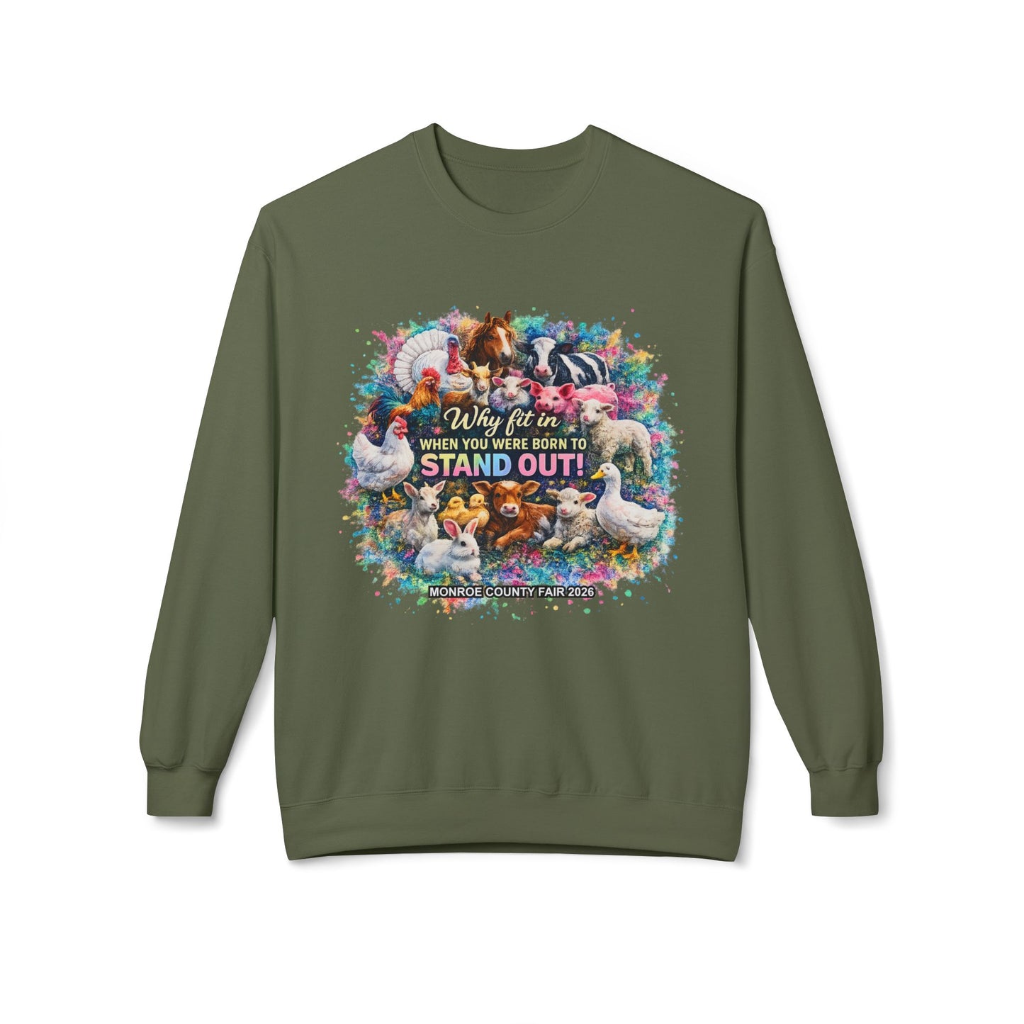 MONROE COUNTY FAIR 2026 - Crewneck Sweatshirt
