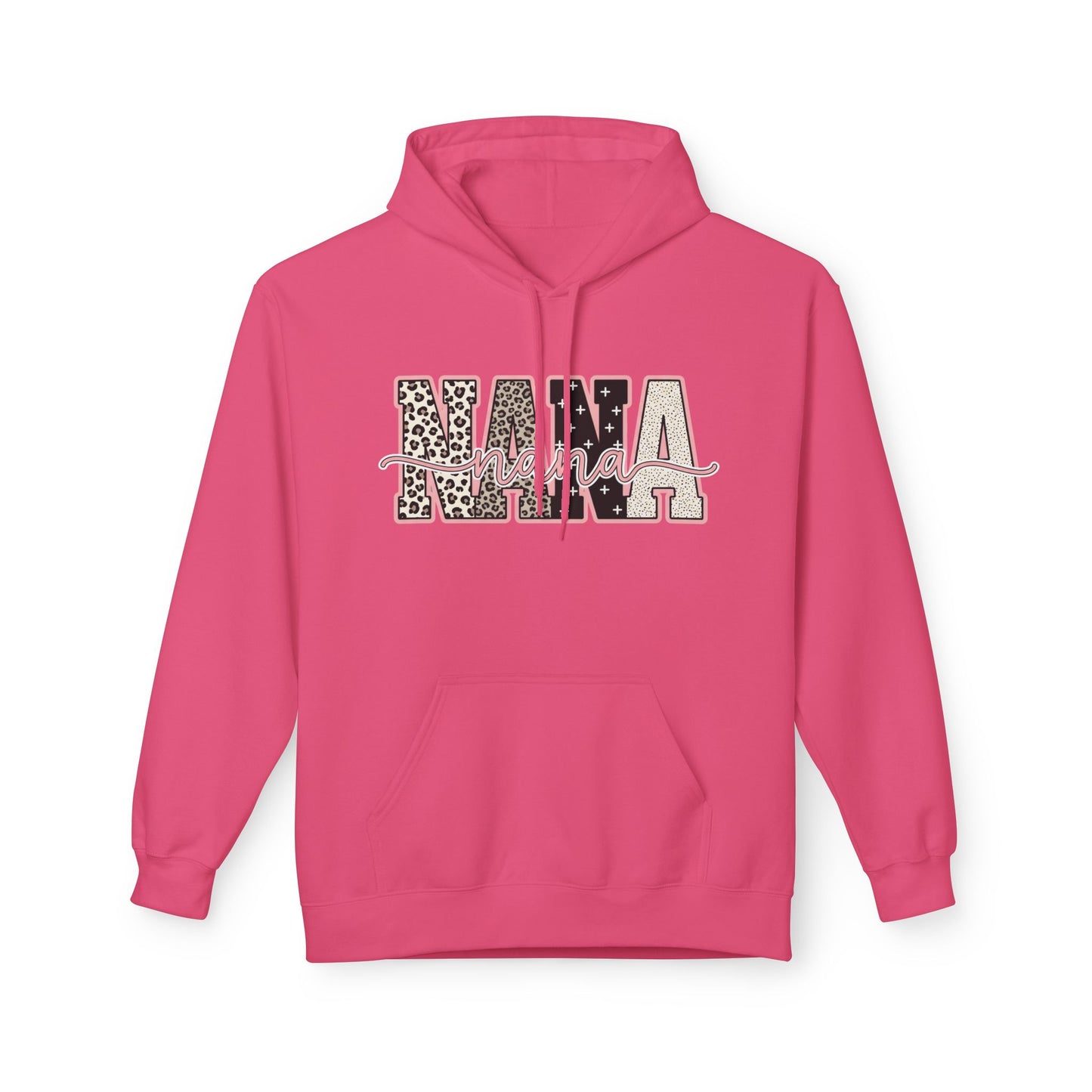 Nana Leopard Print Hoodie