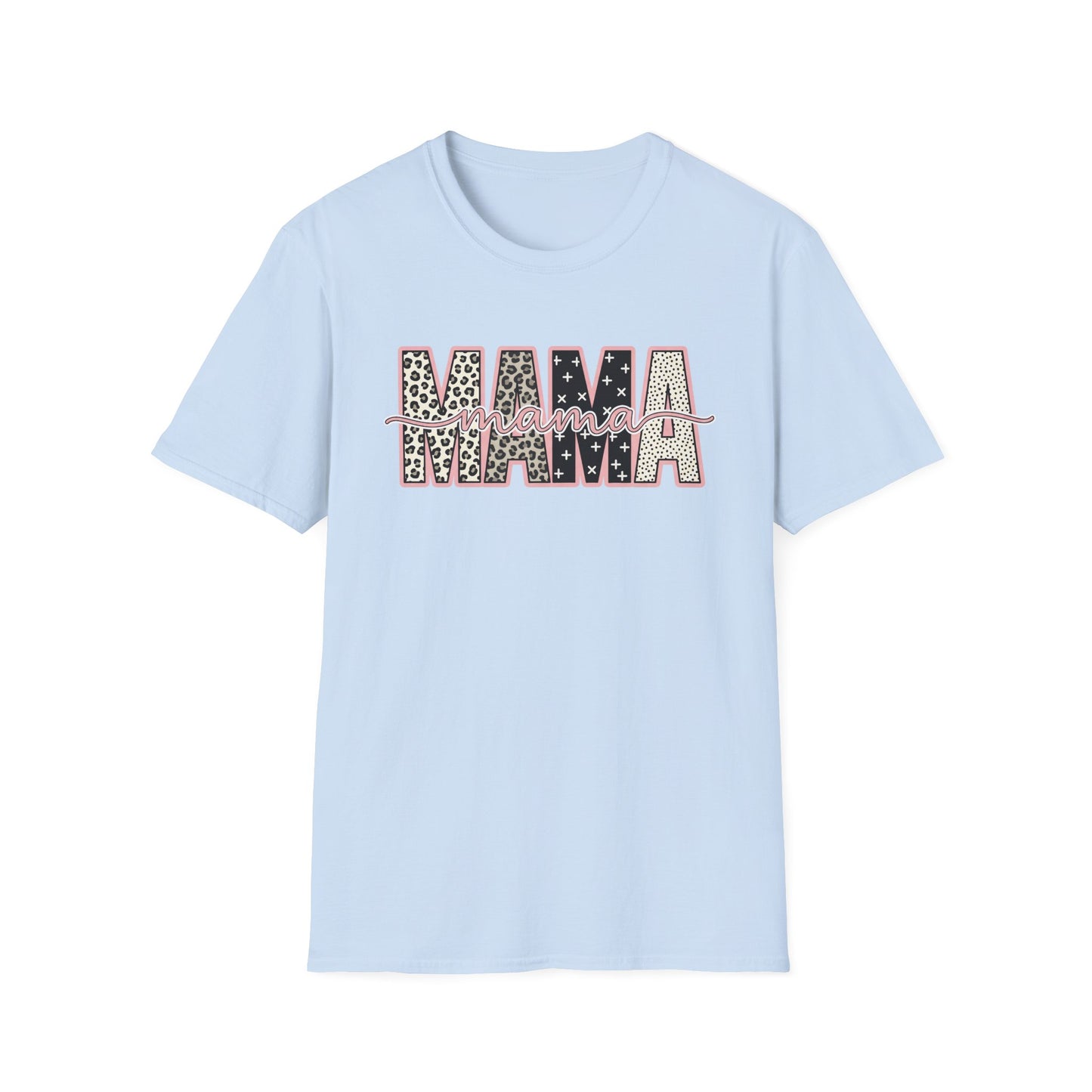 MAMA Leopard Print T-Shirt