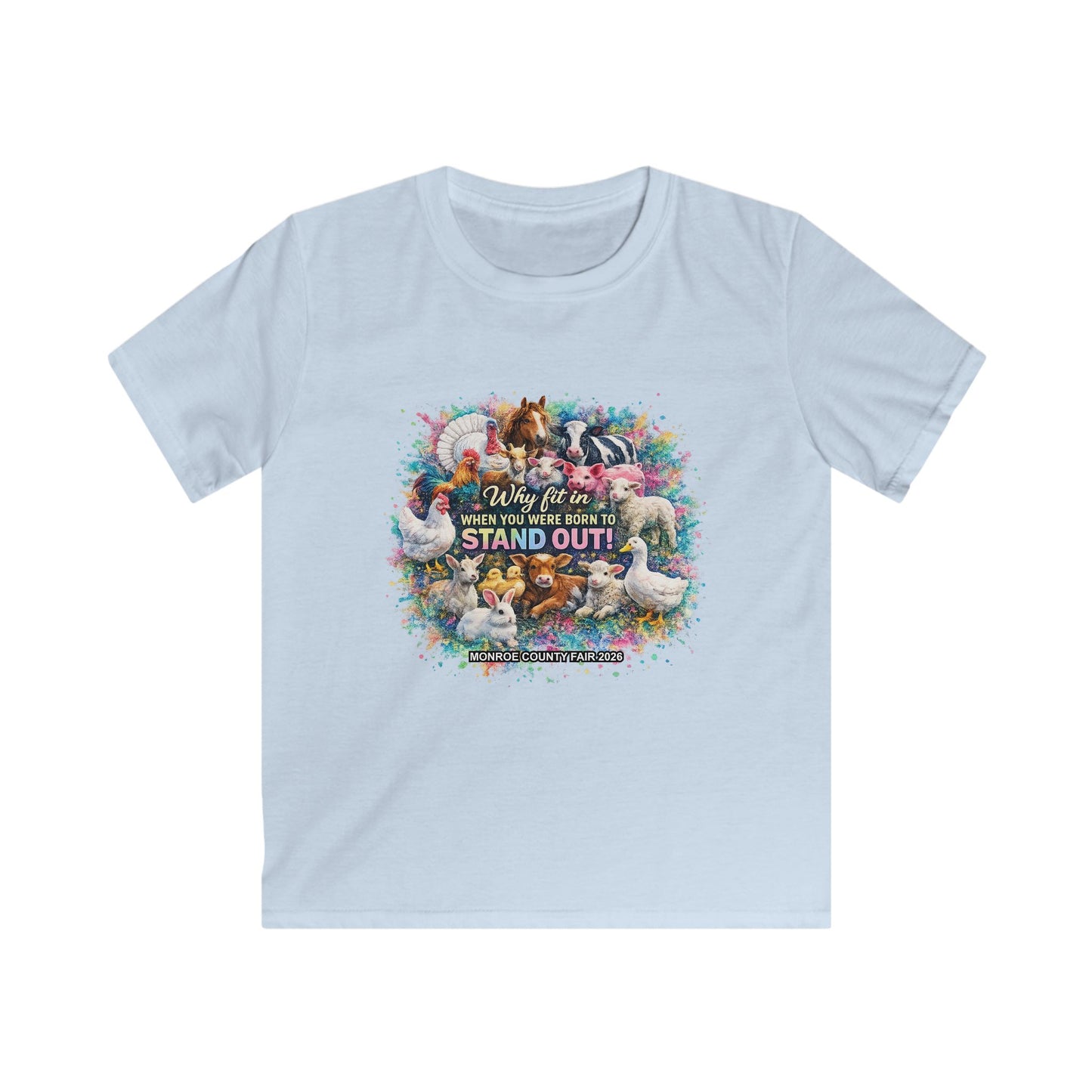 MONROE COUNTY FAIR 2026 - Youth T-Shirt