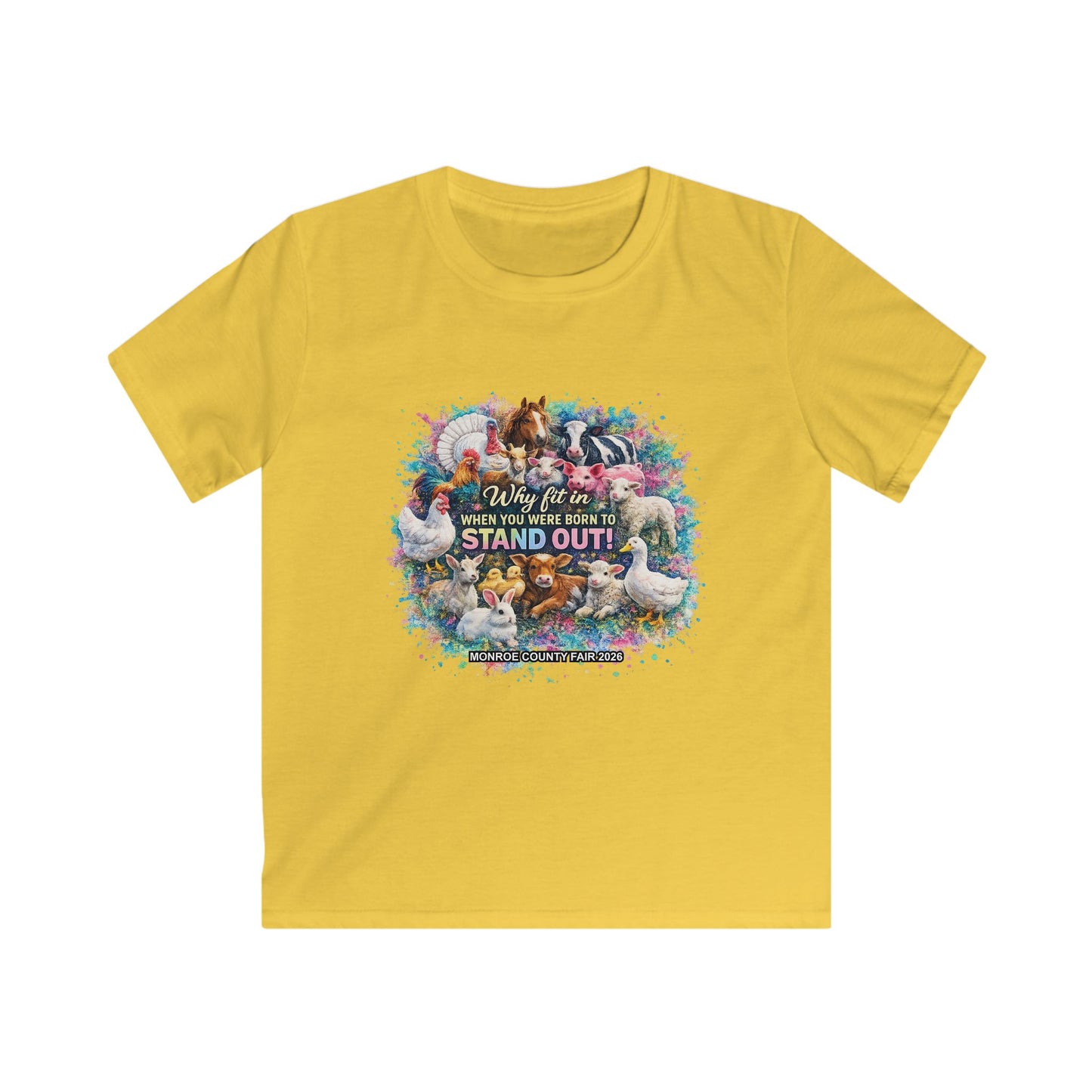 MONROE COUNTY FAIR 2026 - Youth T-Shirt