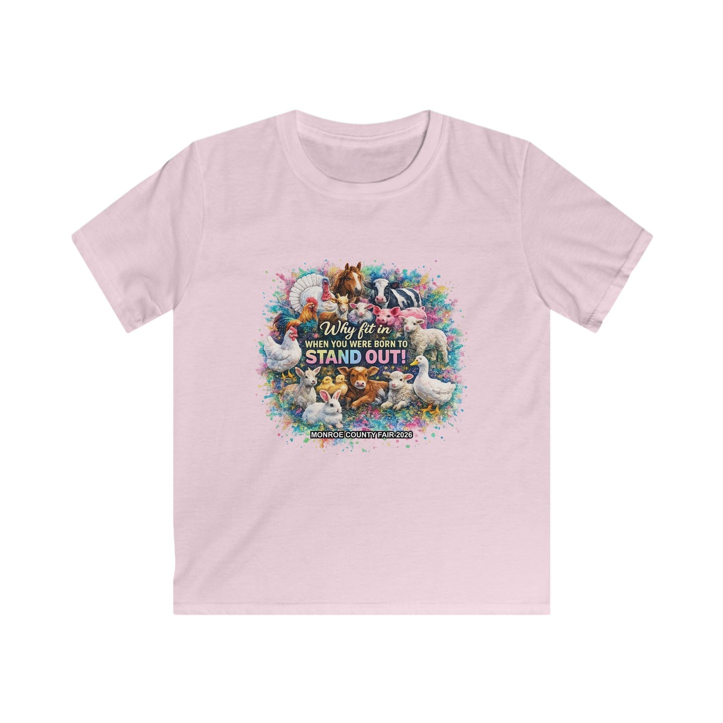 MONROE COUNTY FAIR 2026 - Youth T-Shirt