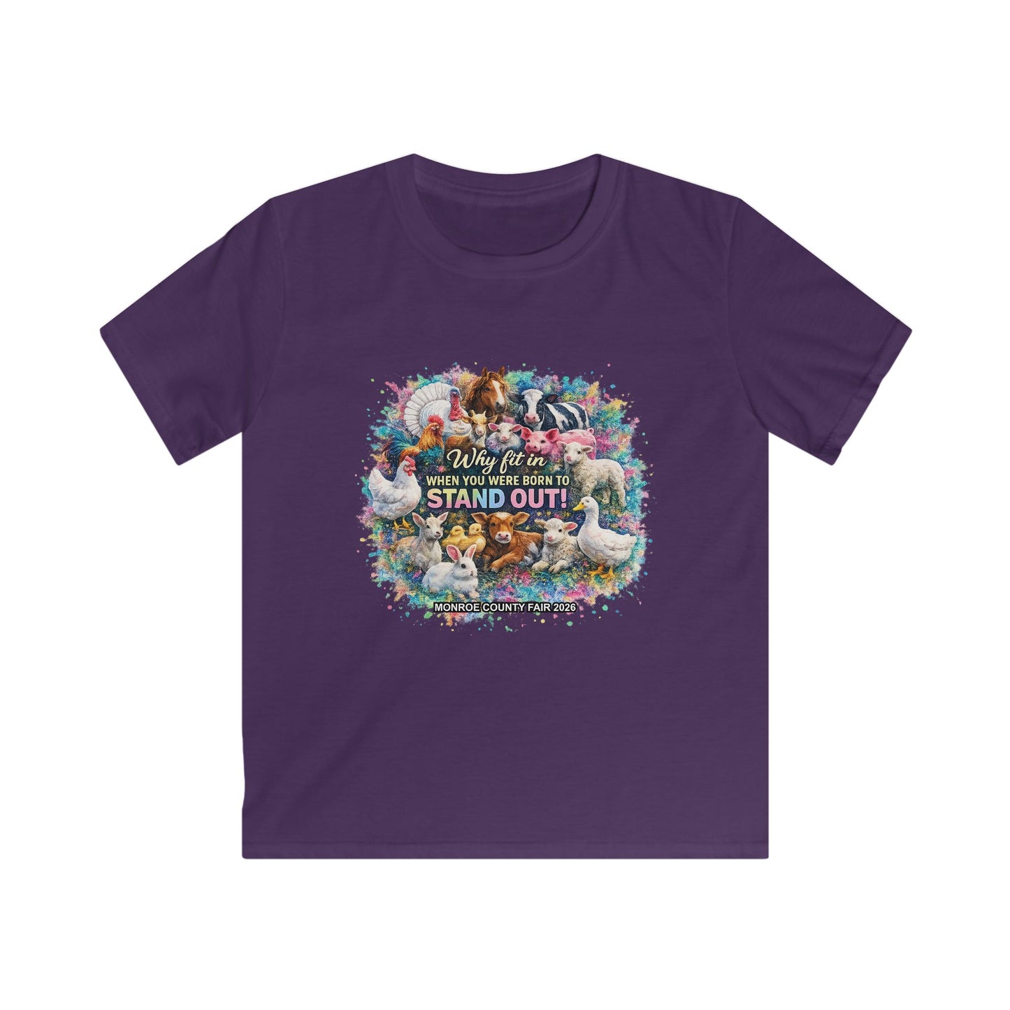 MONROE COUNTY FAIR 2026 - Youth T-Shirt
