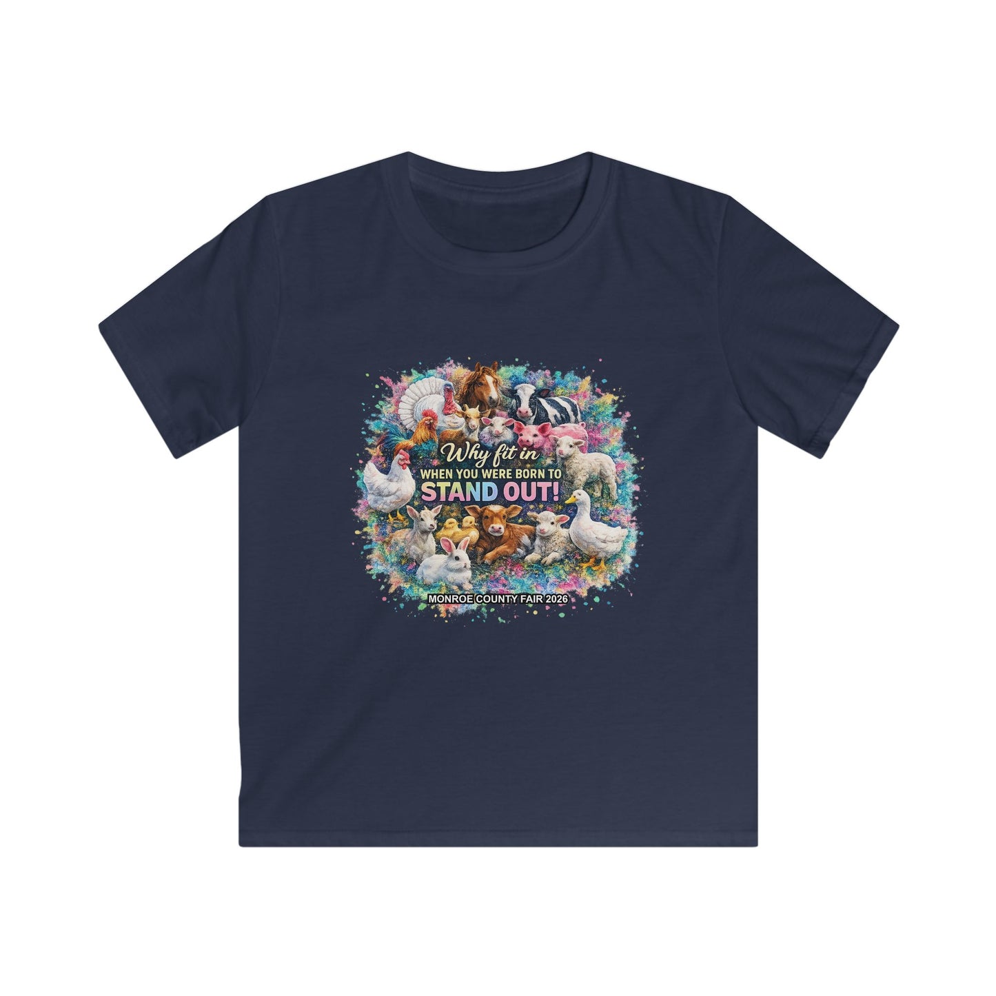 MONROE COUNTY FAIR 2026 - Youth T-Shirt