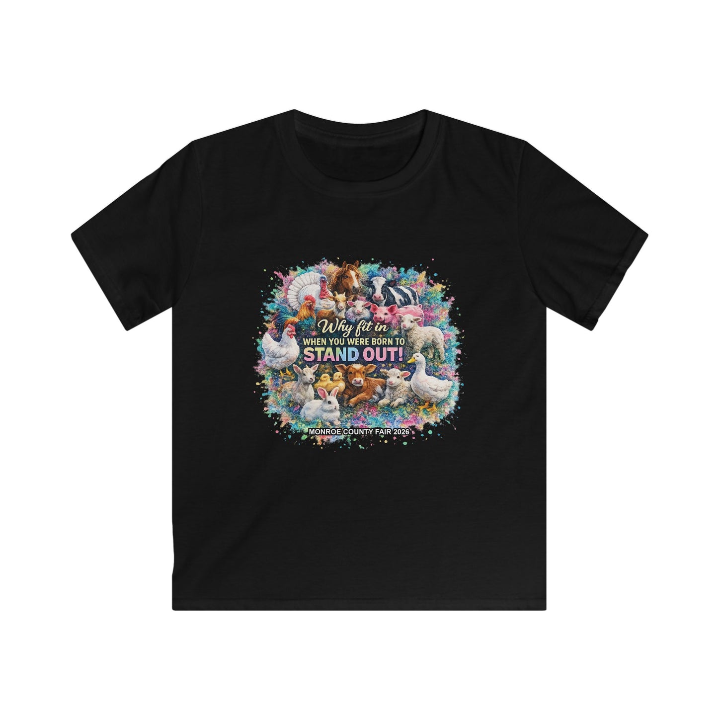 MONROE COUNTY FAIR 2026 - Youth T-Shirt