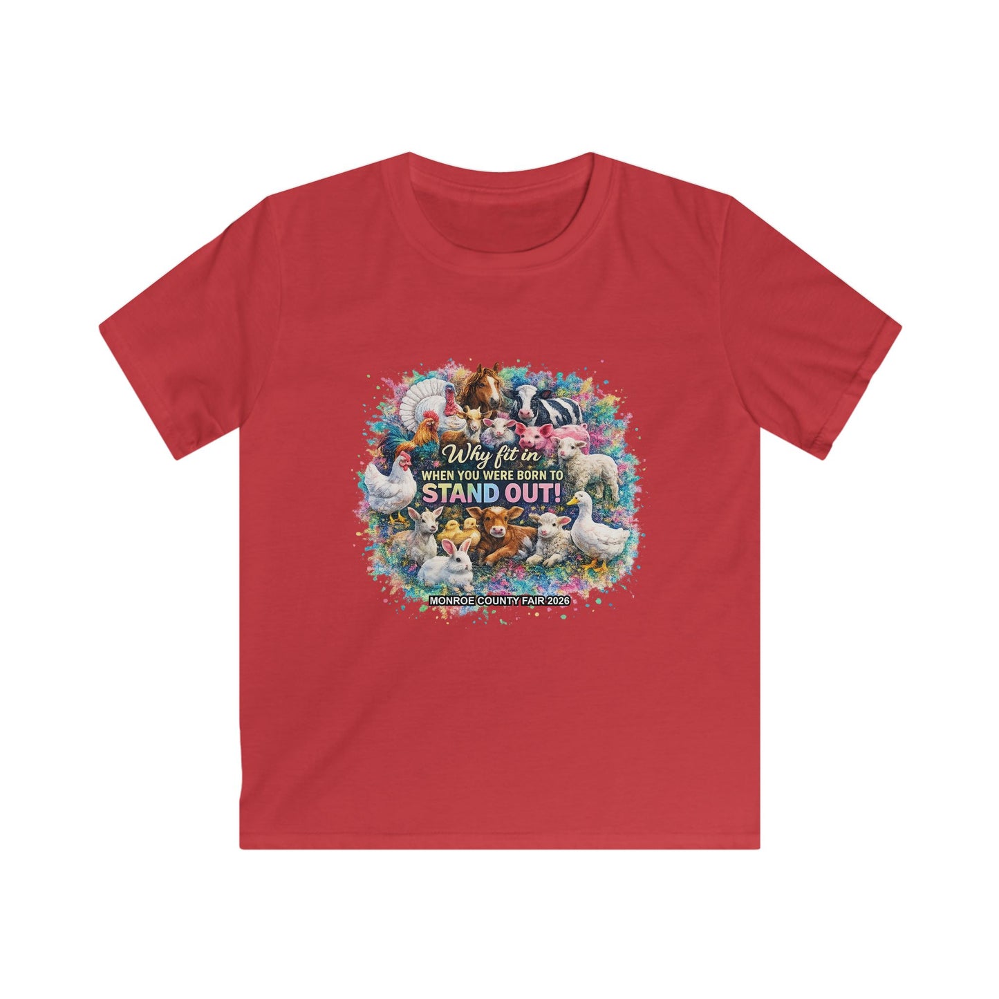 MONROE COUNTY FAIR 2026 - Youth T-Shirt