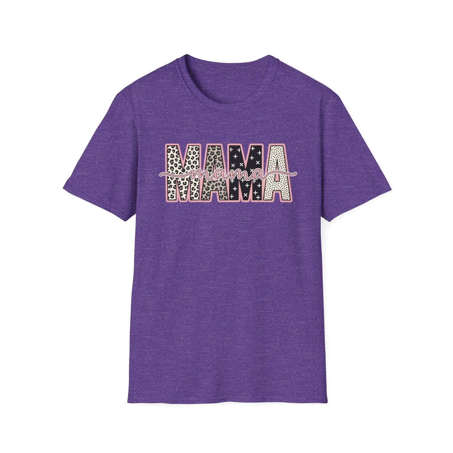 MAMA Leopard Print T-Shirt