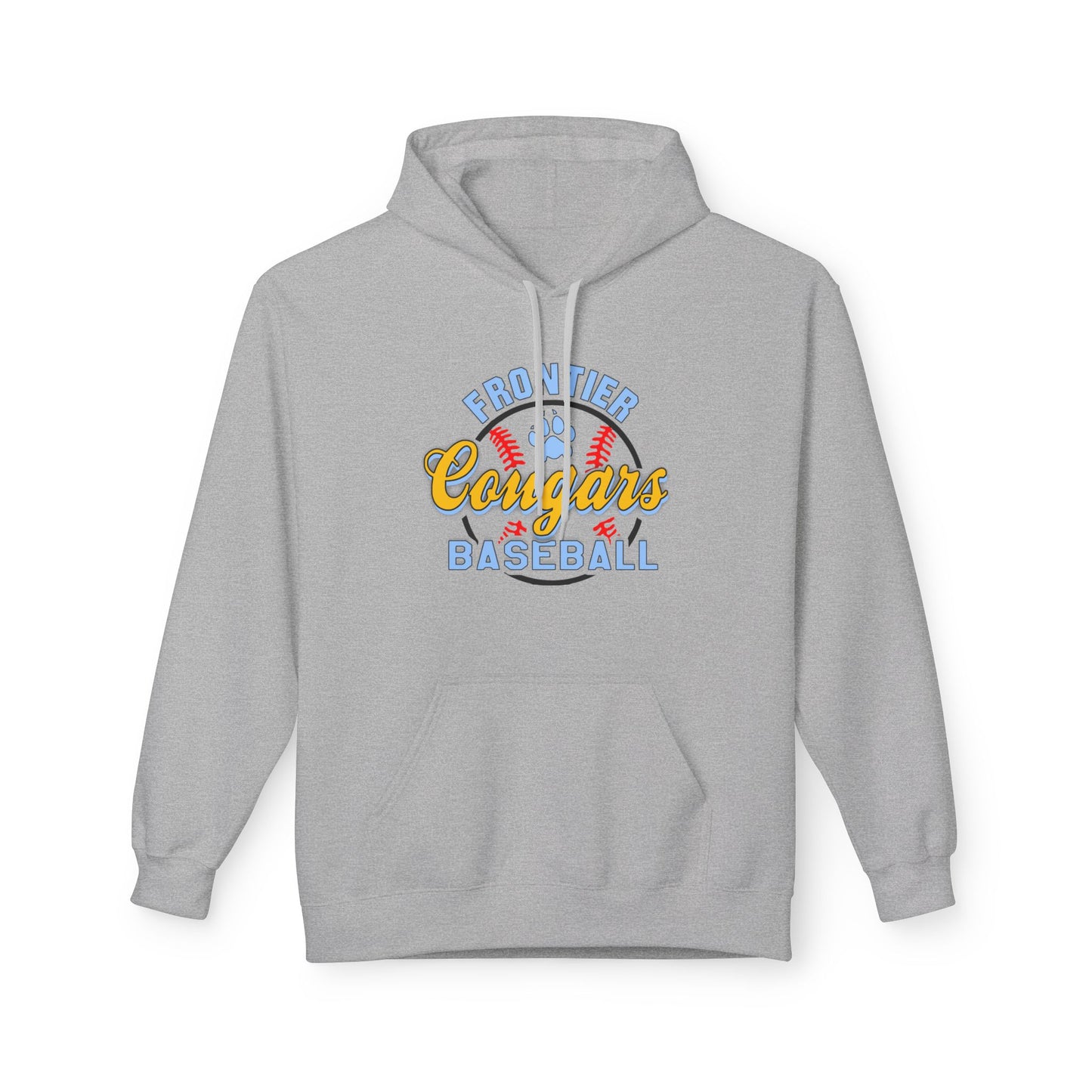 Frontier Cougars Baseball 1 Hoodie