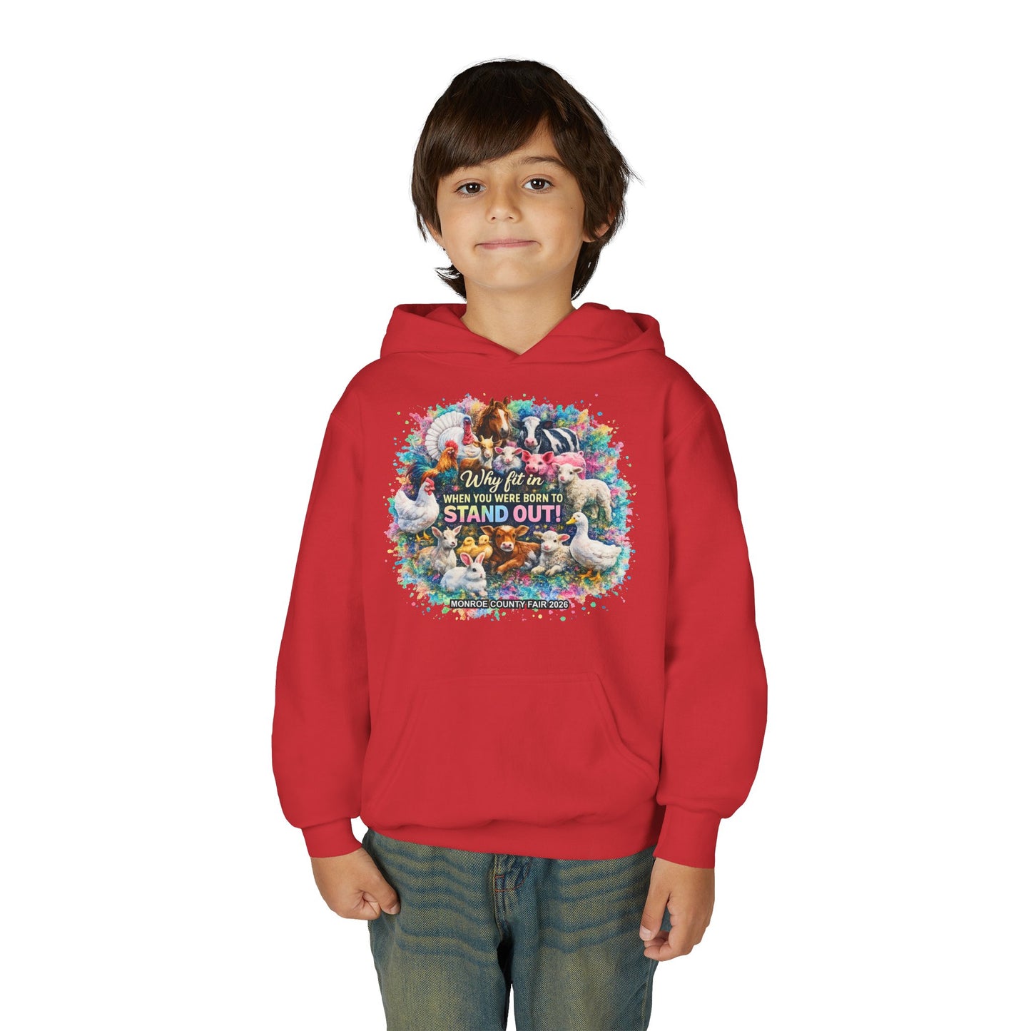 MONROE COUNTY FAIR 2026 - Youth Hoodie