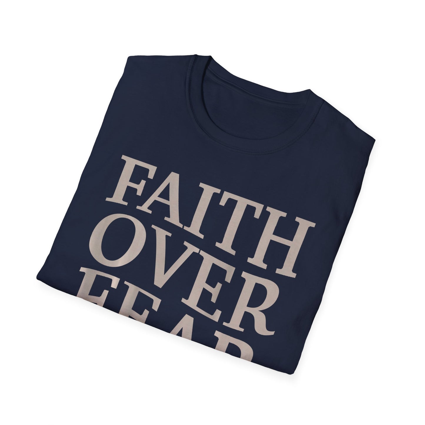 Faith Over Fear American Flag 6 T-Shirt