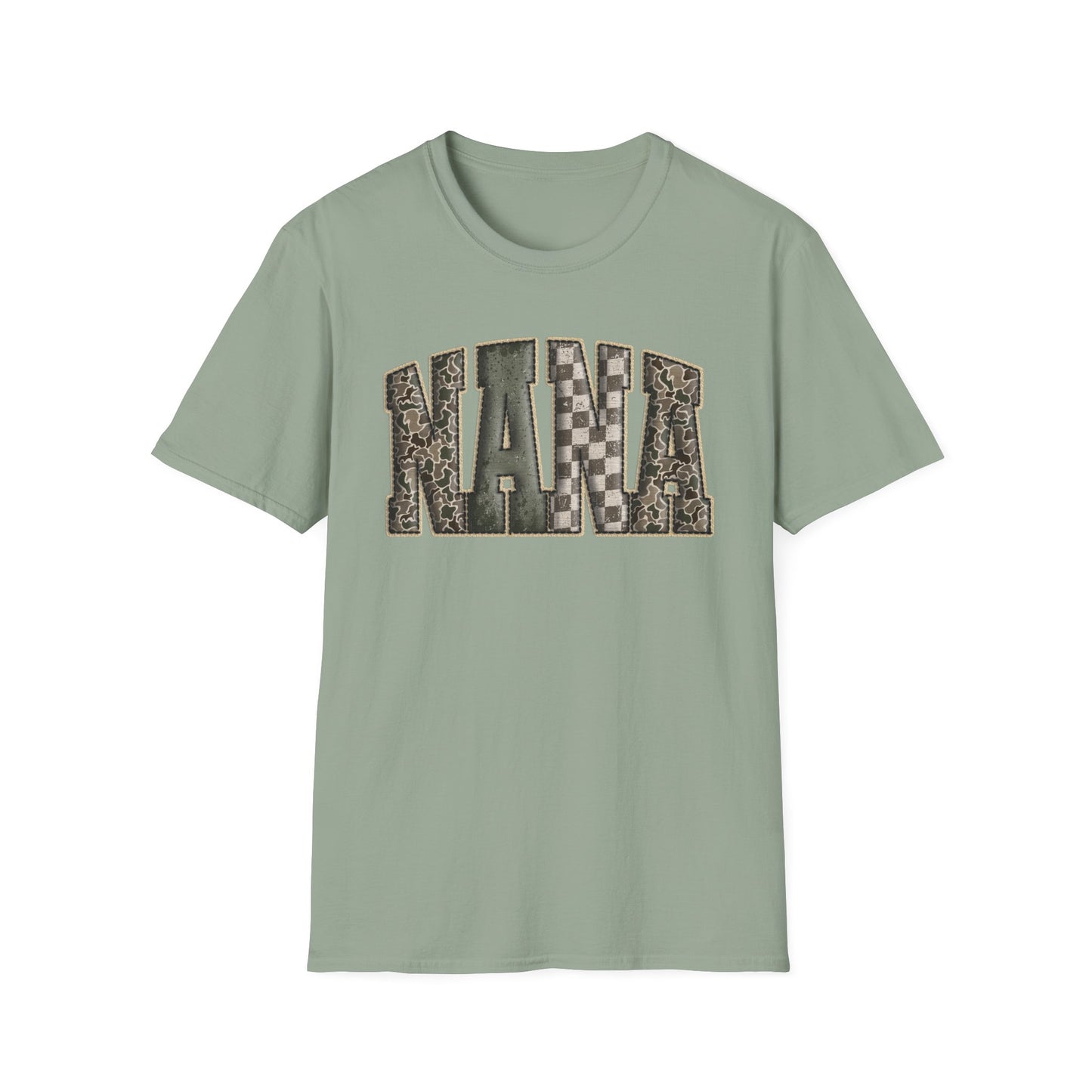 Nana Camo Print T-Shirt