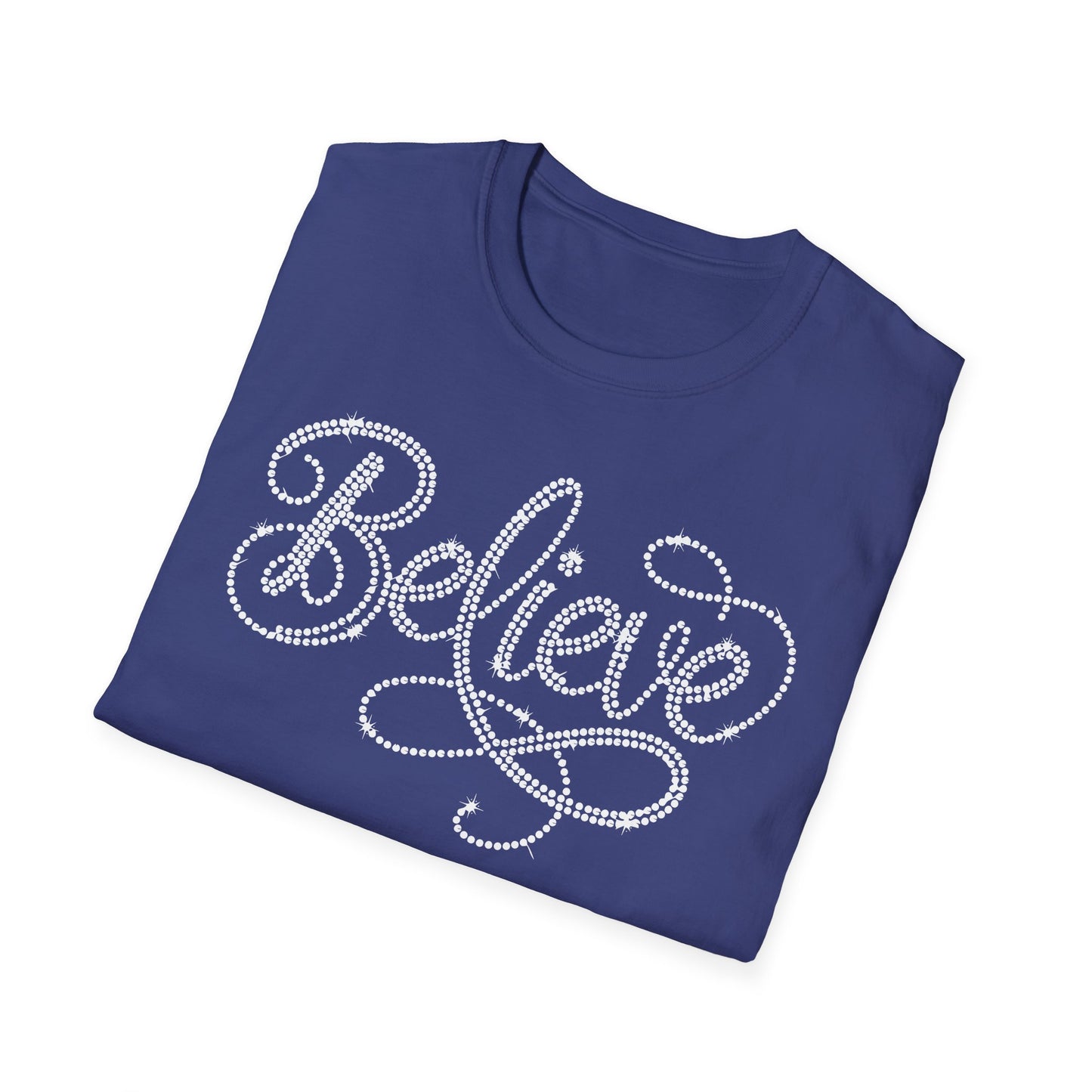 BELIEVE - Clear Rhinestones