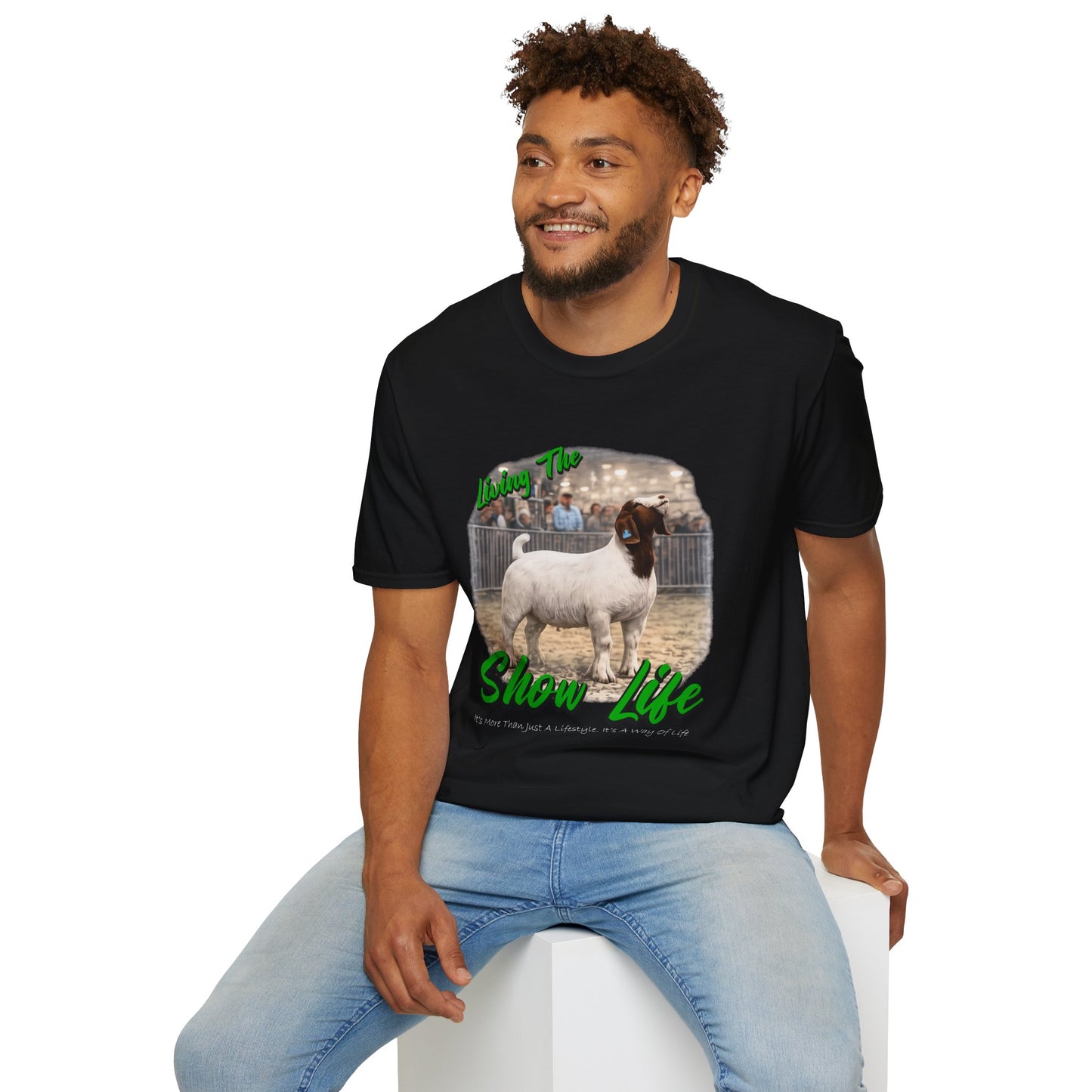 Living the Show Life - Goats - Unisex T-Shirt