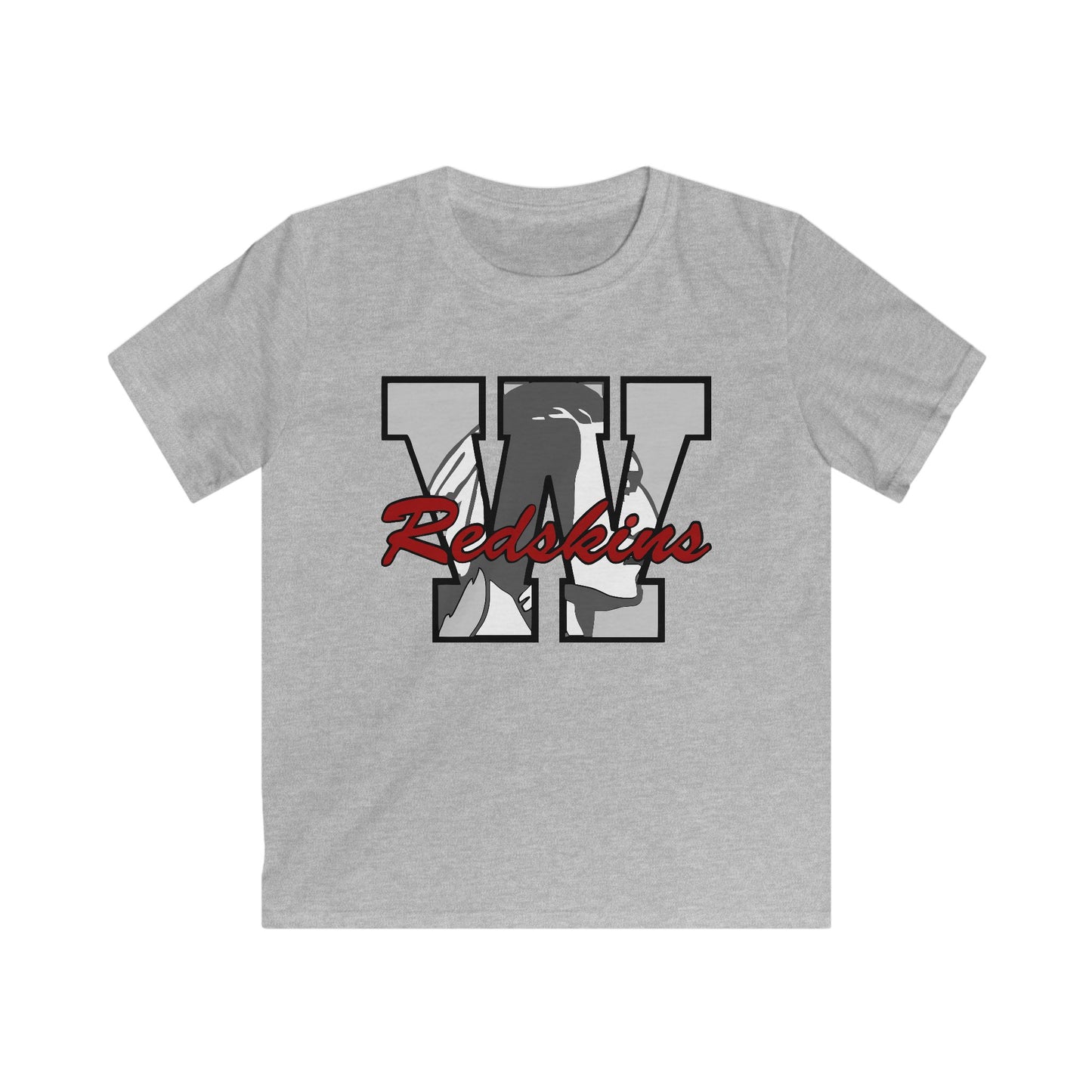 Woodsfield Redskins Letter Youth T-Shirt