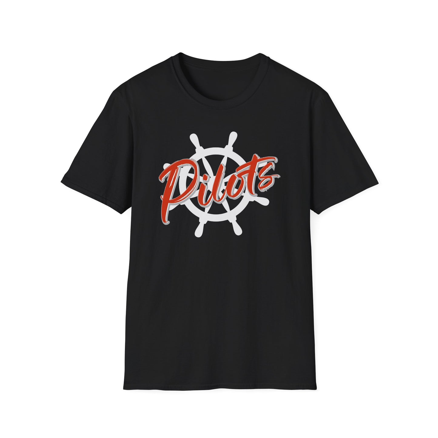 Pilots Nautical Wheel Unisex T-Shirt