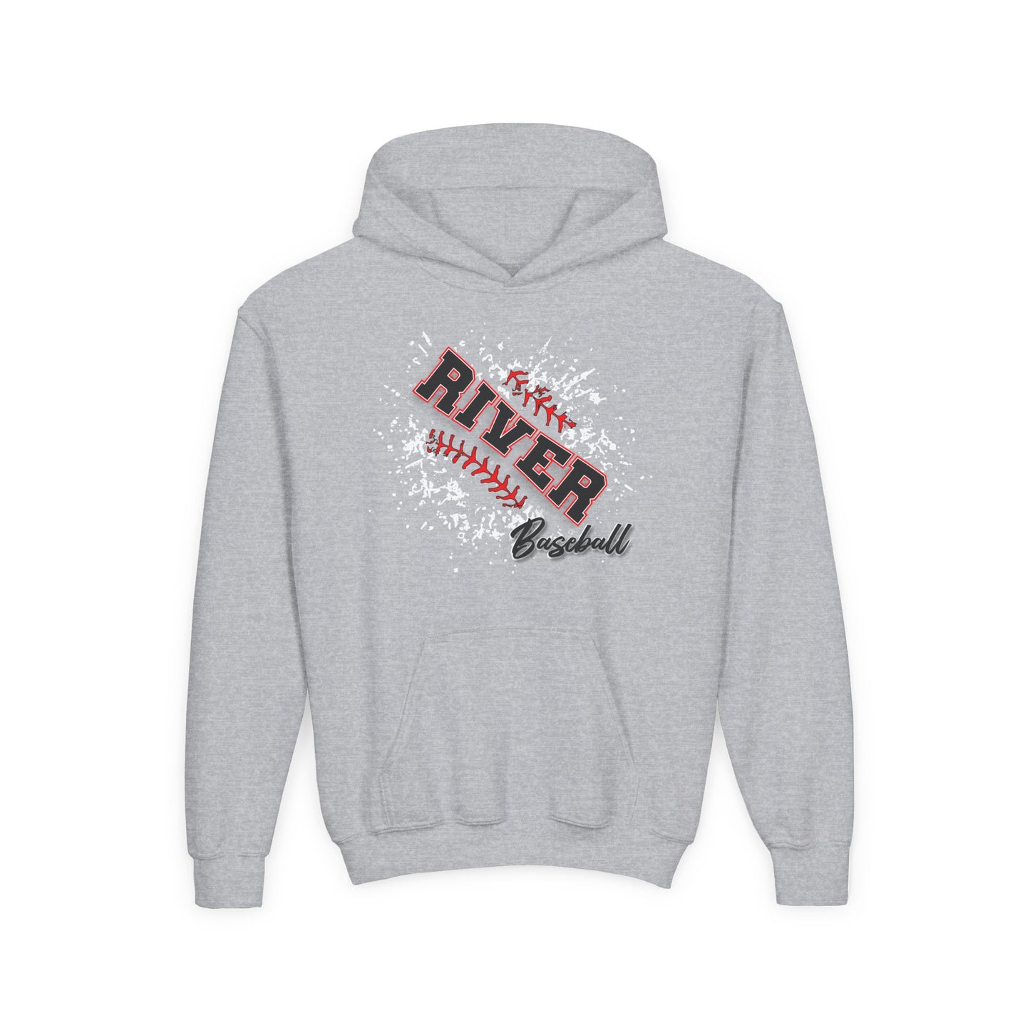 River Baseball 1 Youth Hoodie