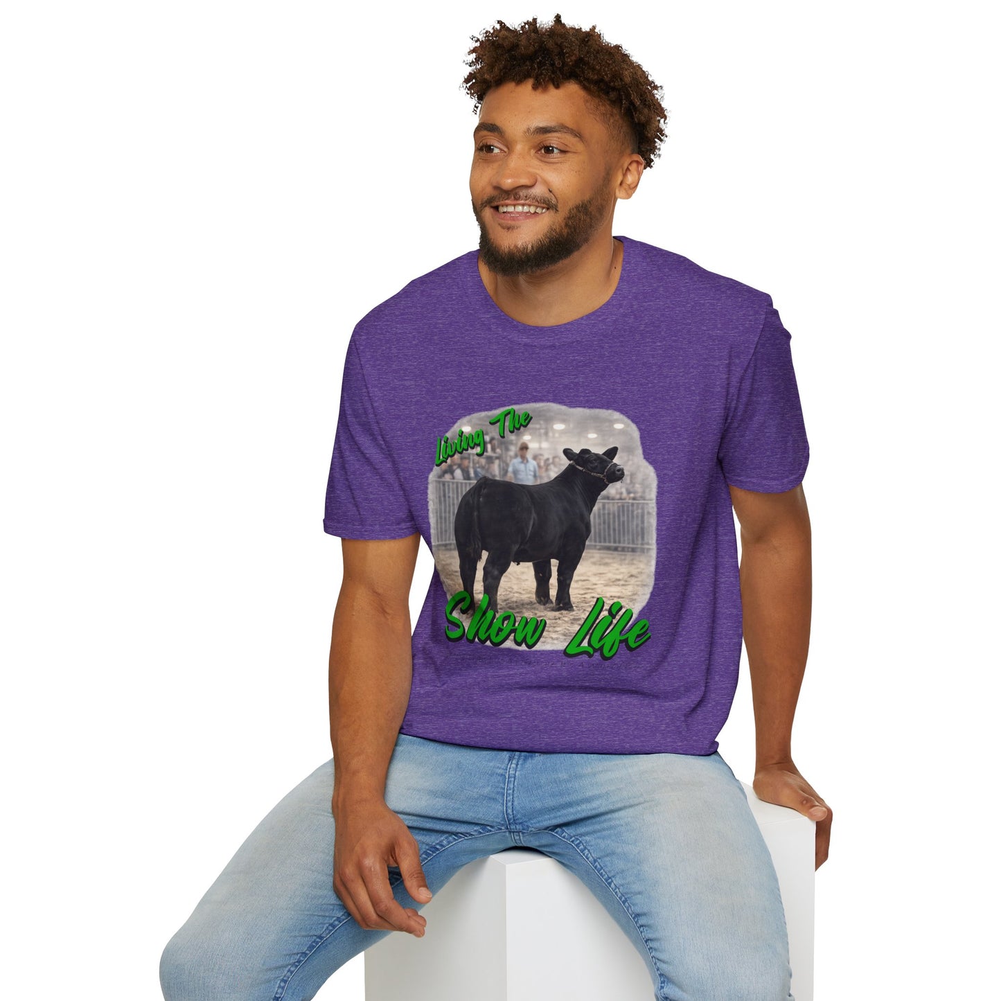 Living the Show Life - Cattle - Unisex T-Shirt