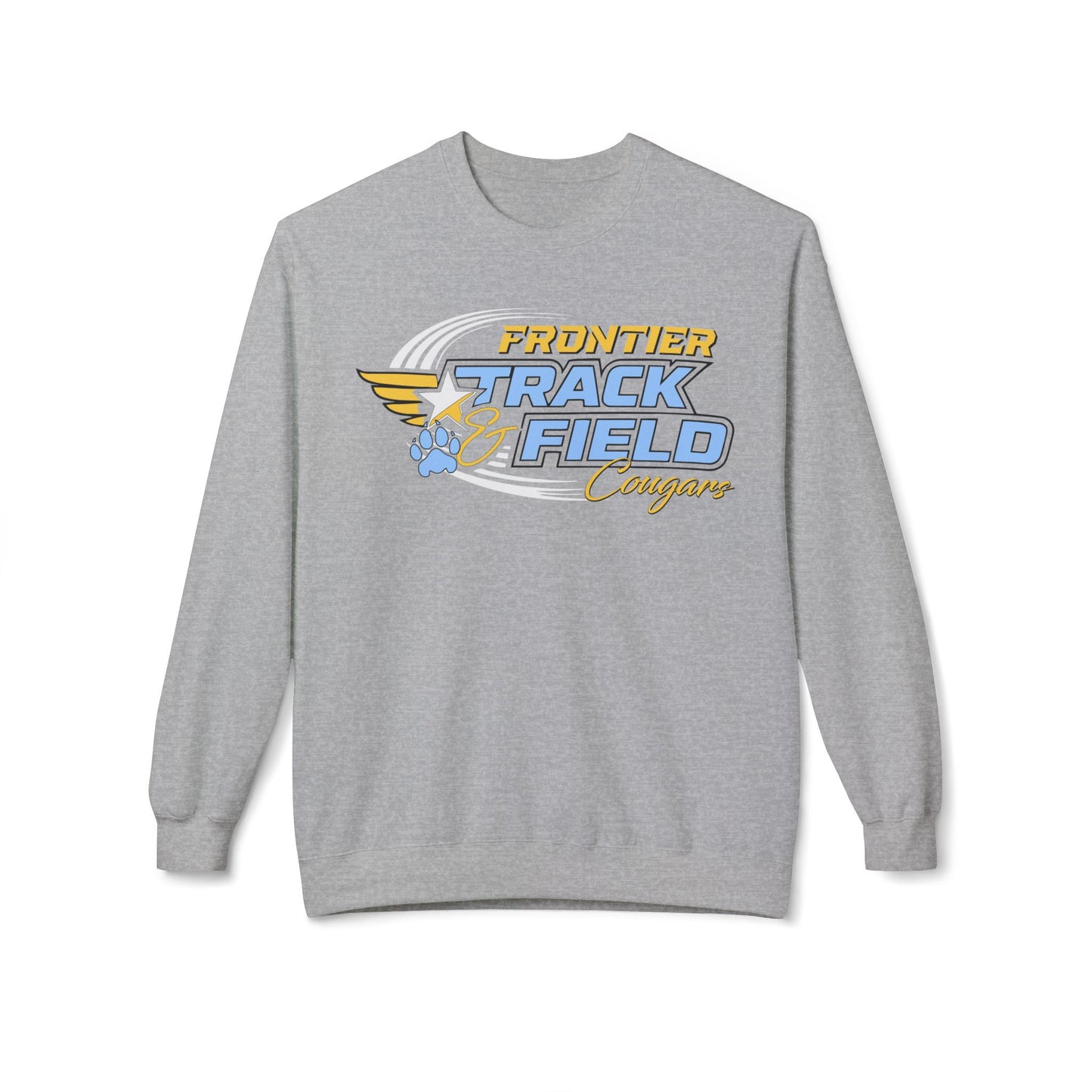 Frontier Cougars Track & Field Crewneck Sweatshirt
