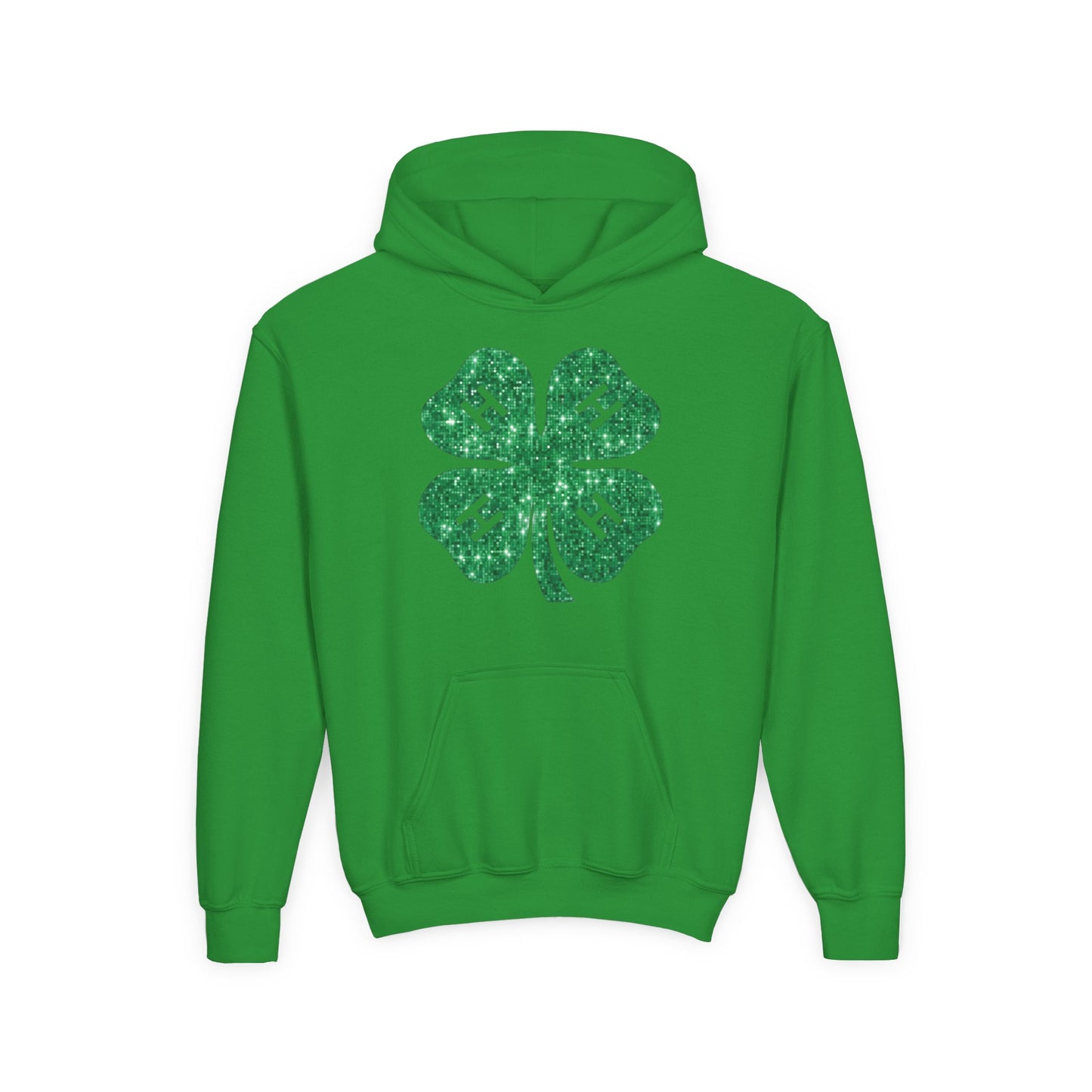 4-H GLITTER - Youth Hoodie